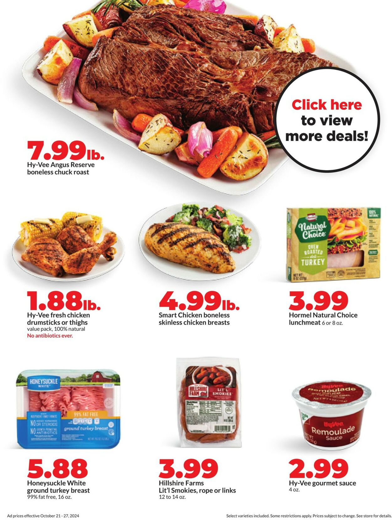 Catalogue HyVee from 10/21/2024