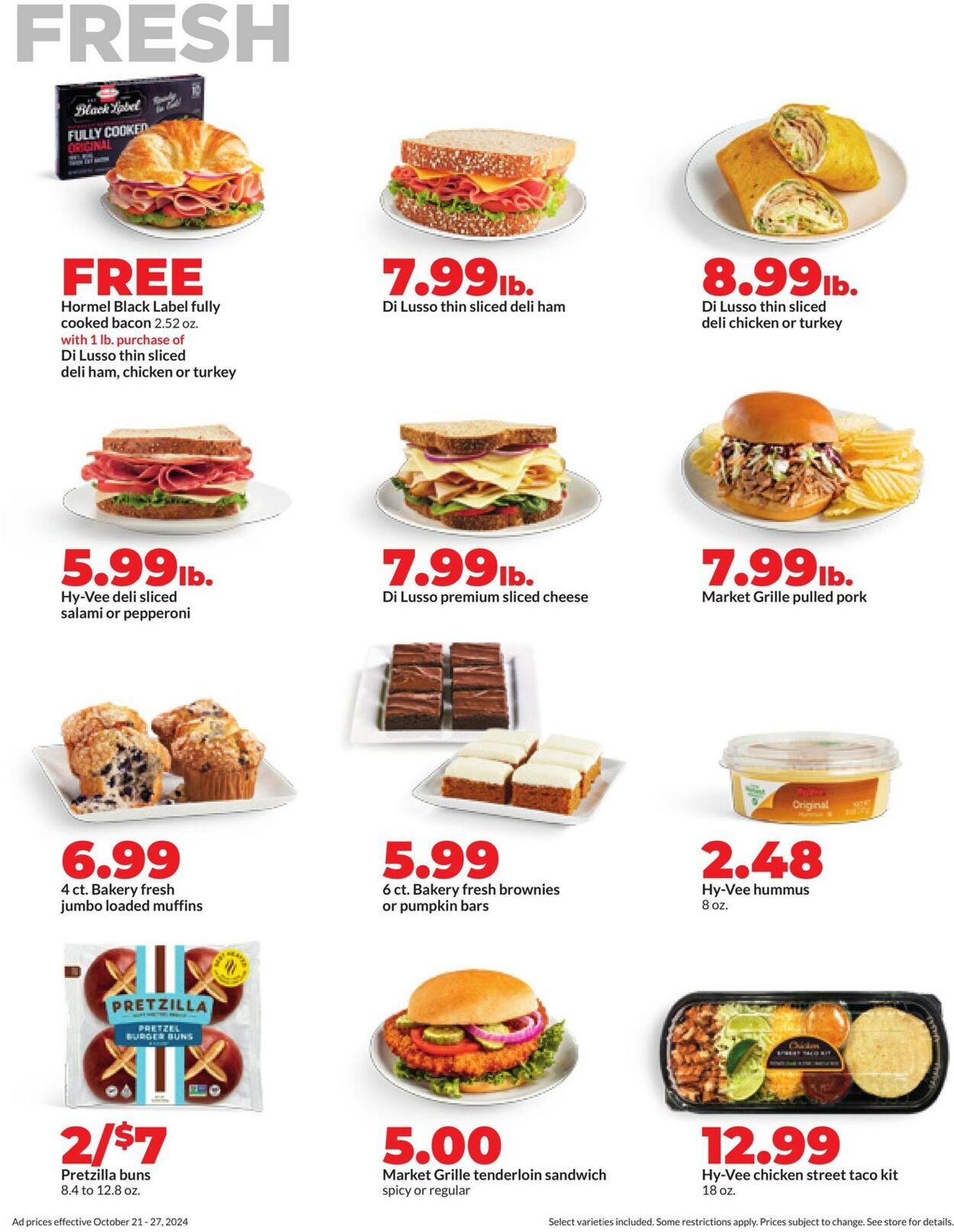 Catalogue HyVee from 10/21/2024