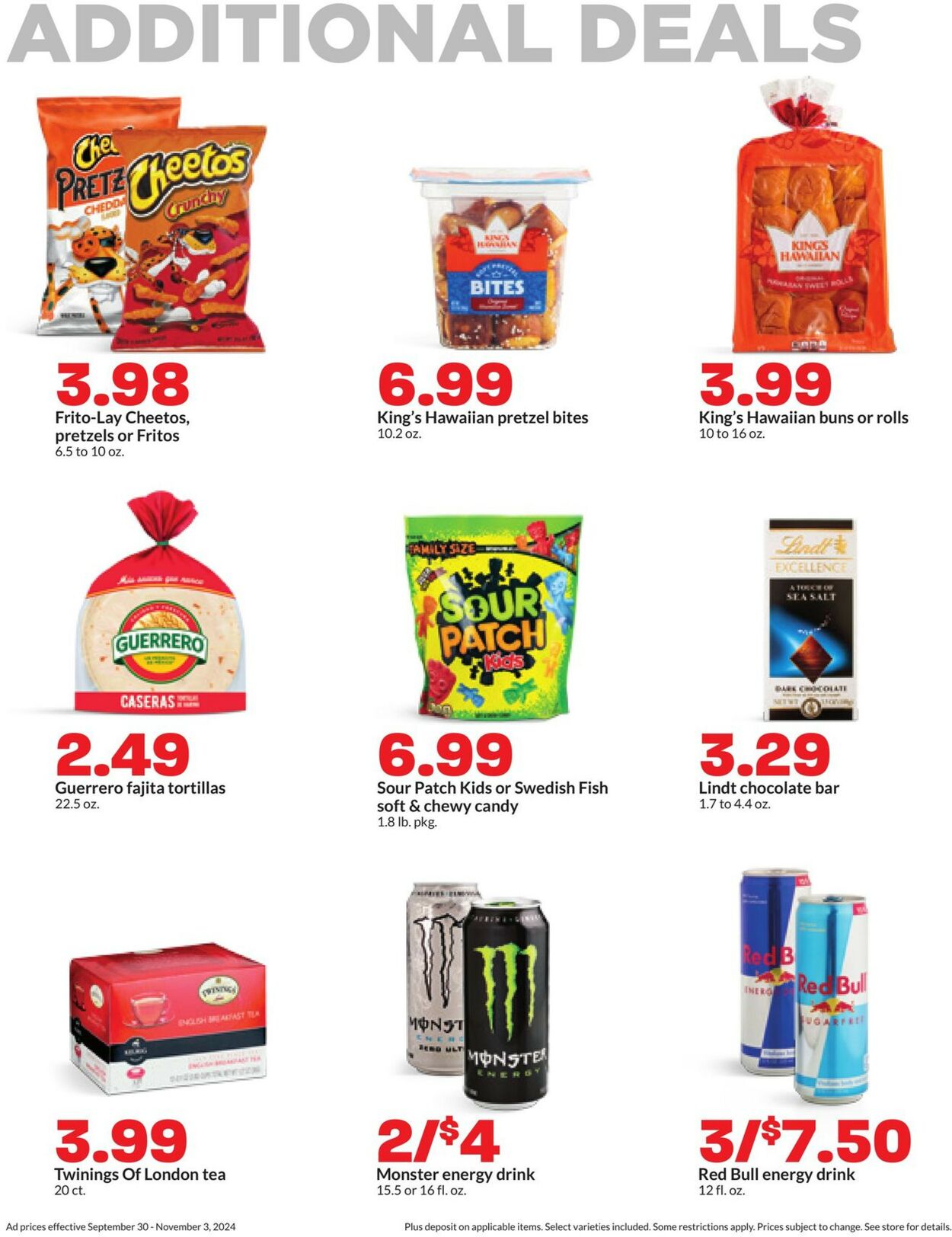 Catalogue HyVee from 10/21/2024