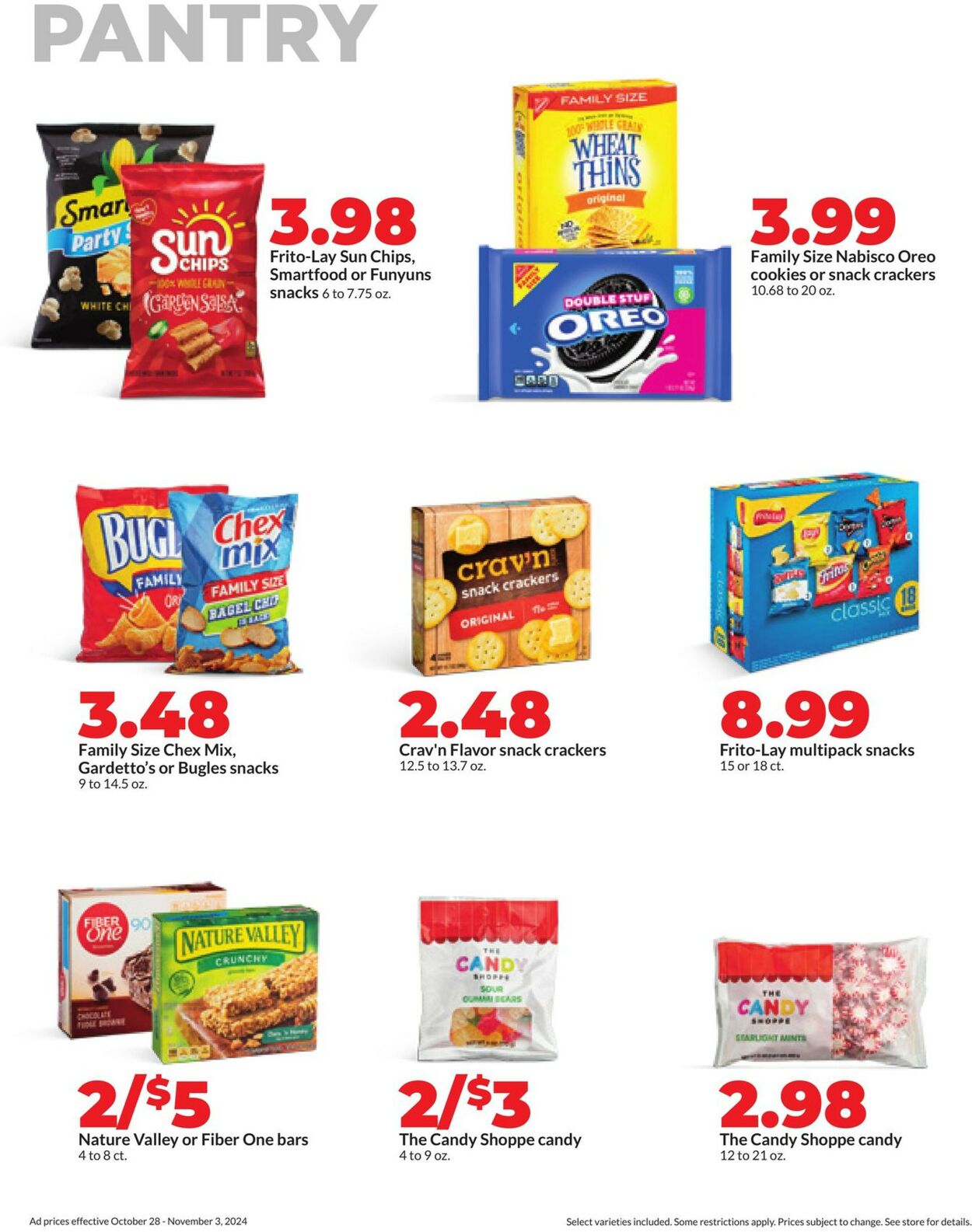 Catalogue HyVee from 10/28/2024