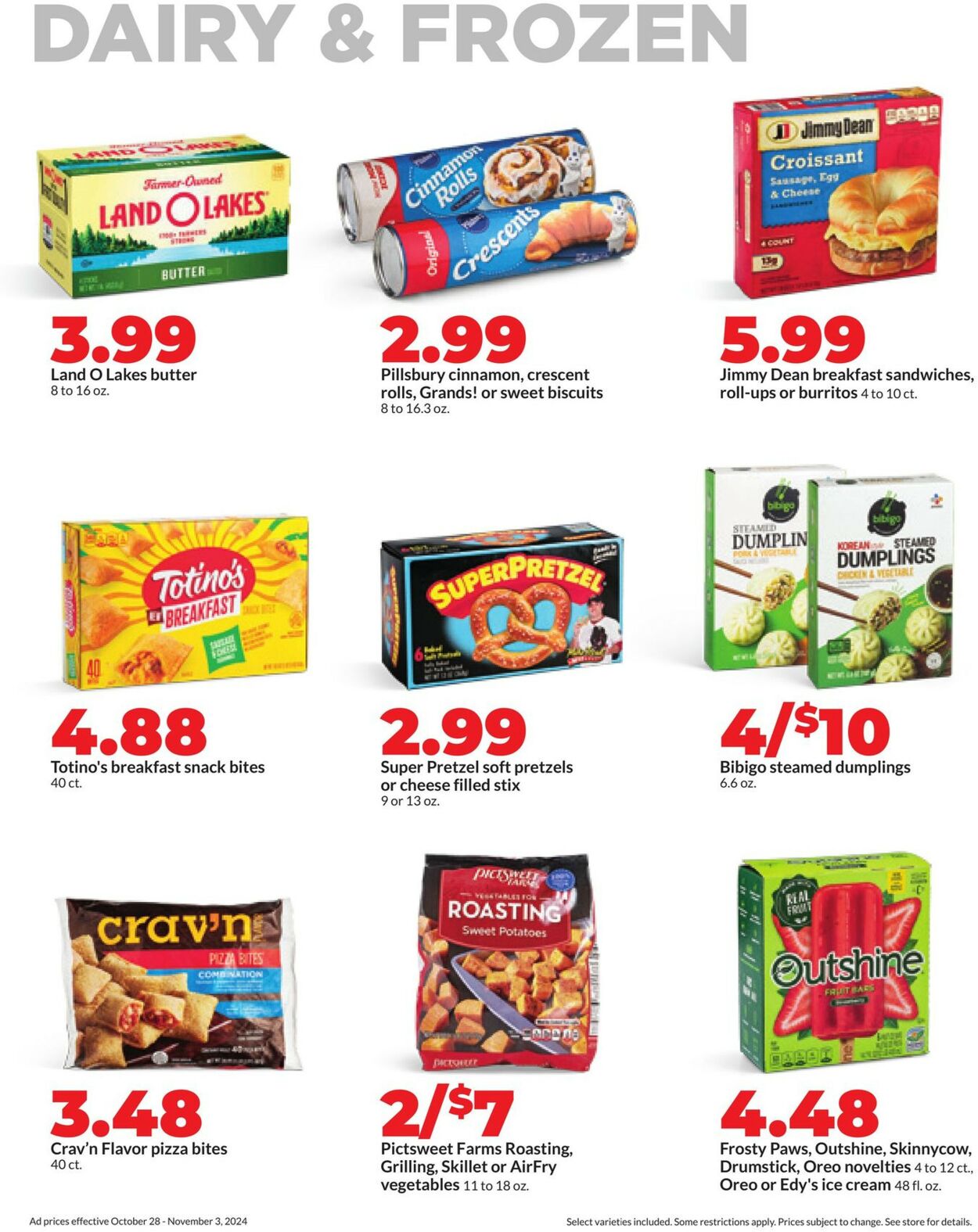 Catalogue HyVee from 10/28/2024