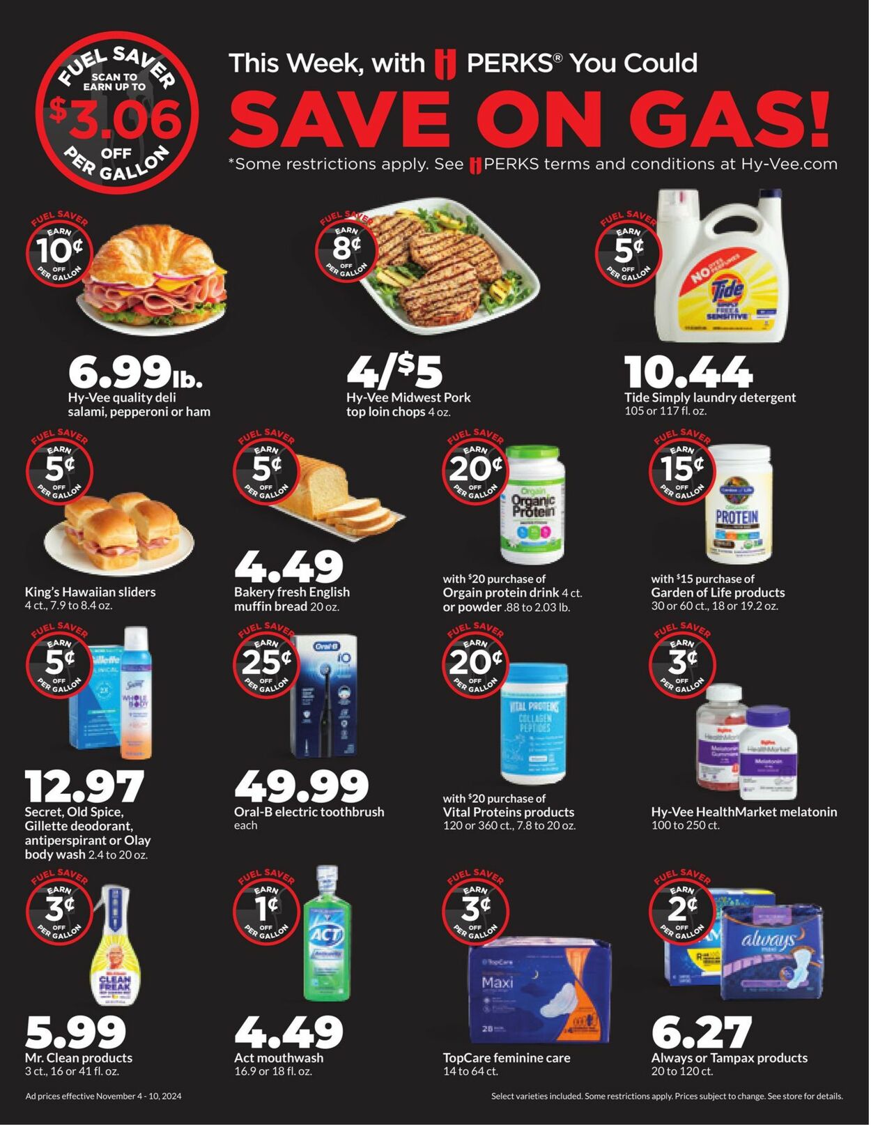 Catalogue HyVee from 11/04/2024