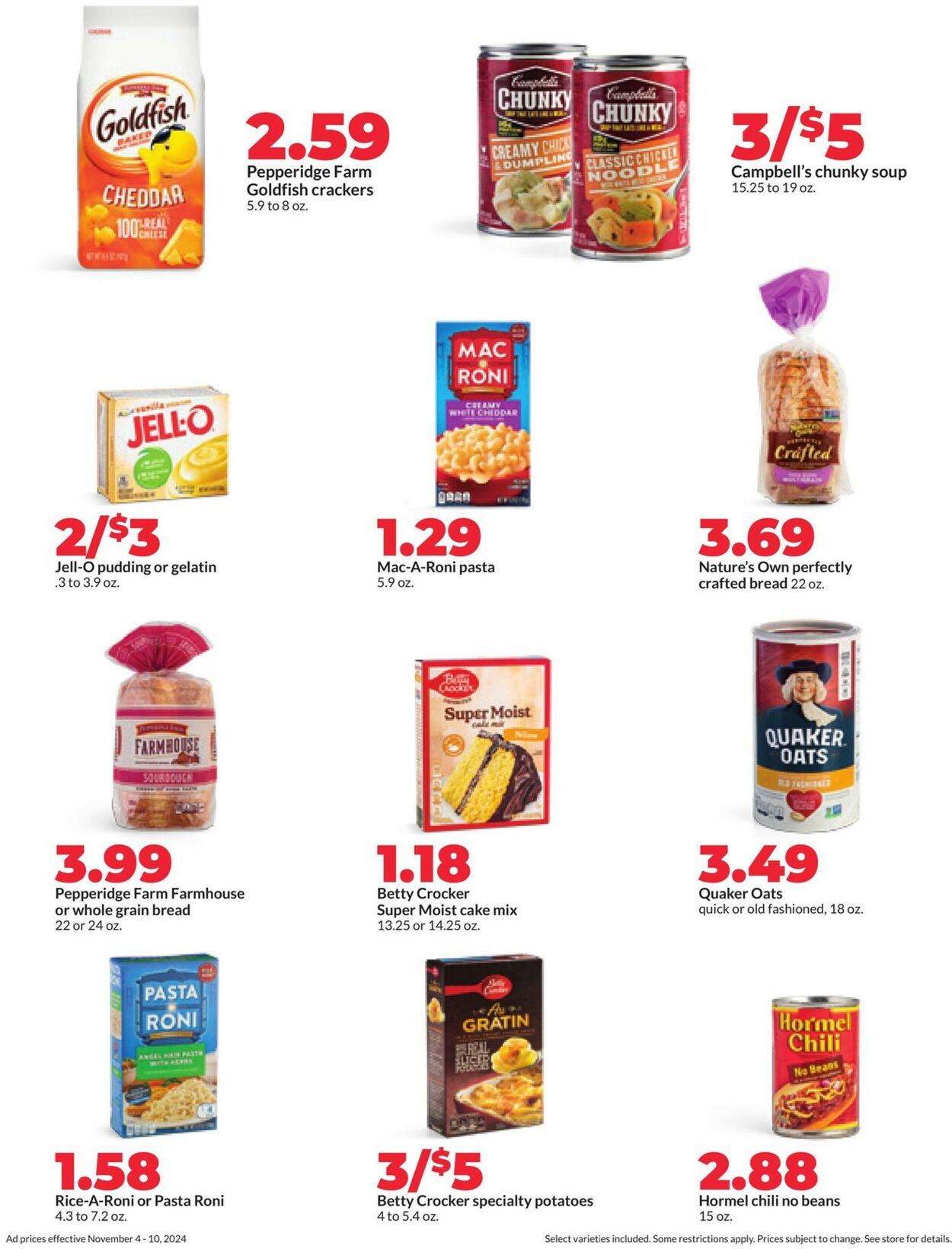 Catalogue HyVee from 11/04/2024