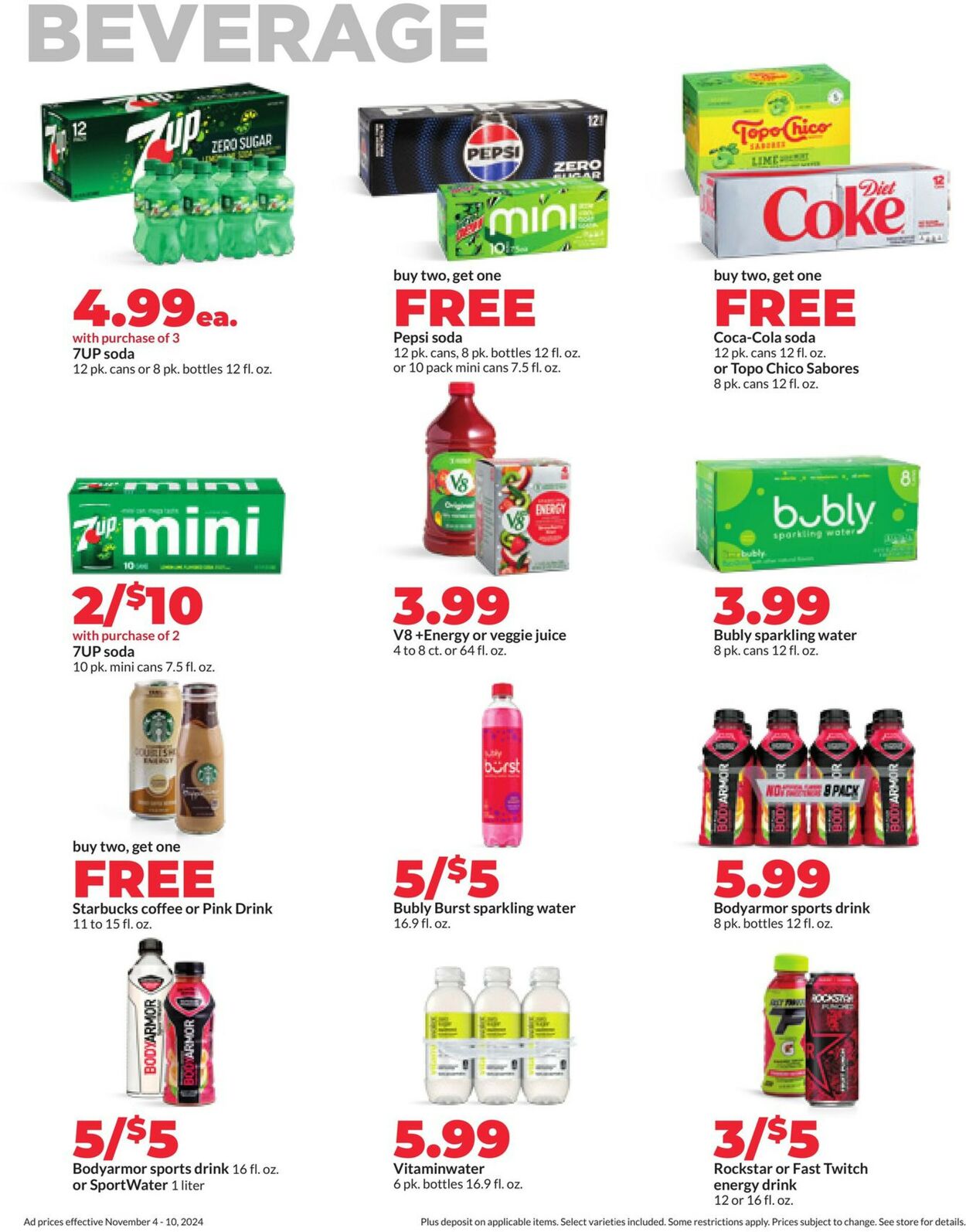 Catalogue HyVee from 11/04/2024