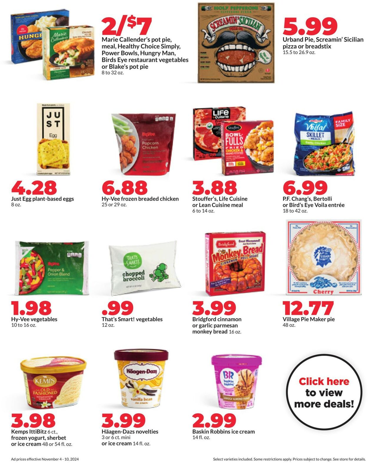 Catalogue HyVee from 11/04/2024