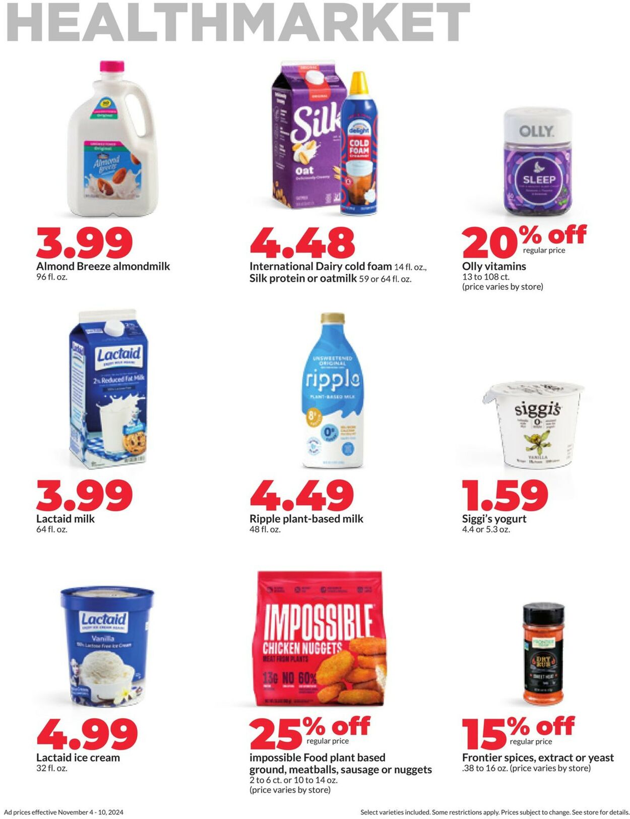 Catalogue HyVee from 11/04/2024