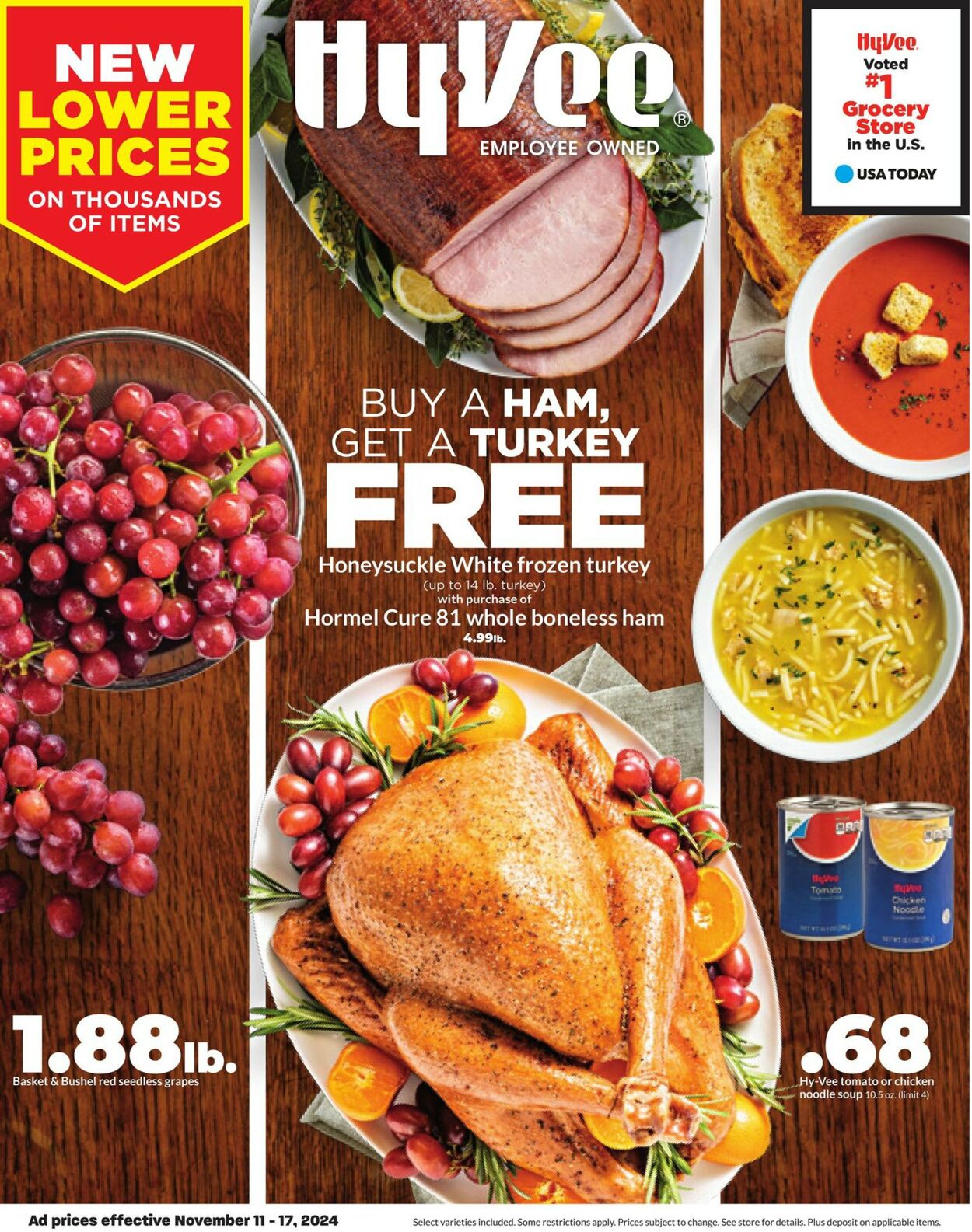 Catalogue HyVee from 11/11/2024