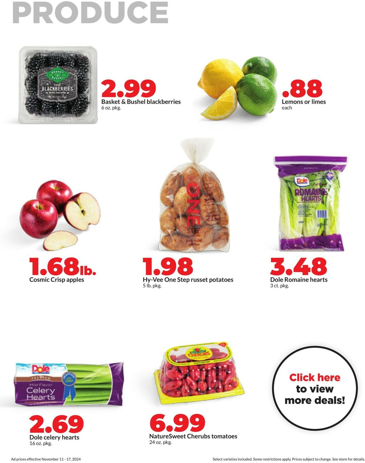 Catalogue HyVee from 11/11/2024