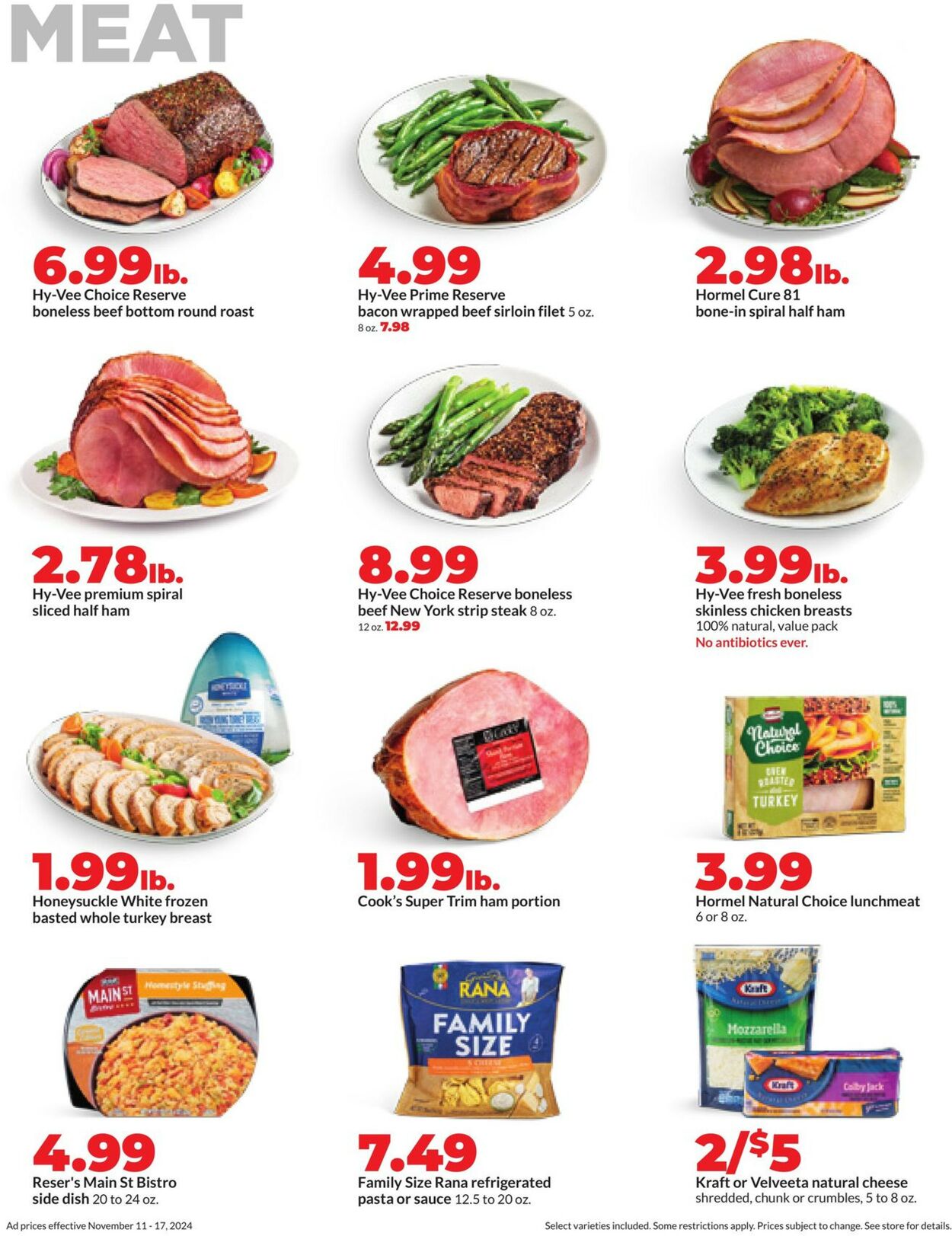 Catalogue HyVee from 11/11/2024