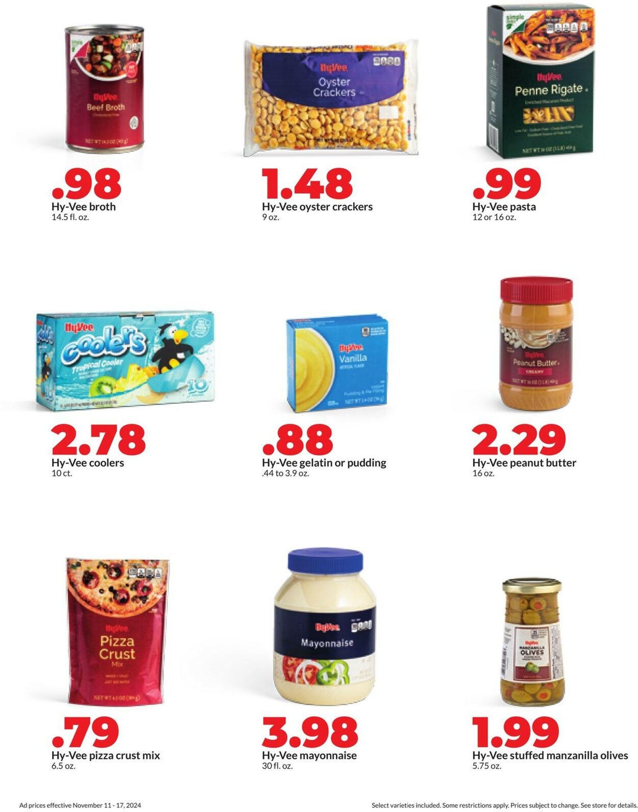 Catalogue HyVee from 11/11/2024