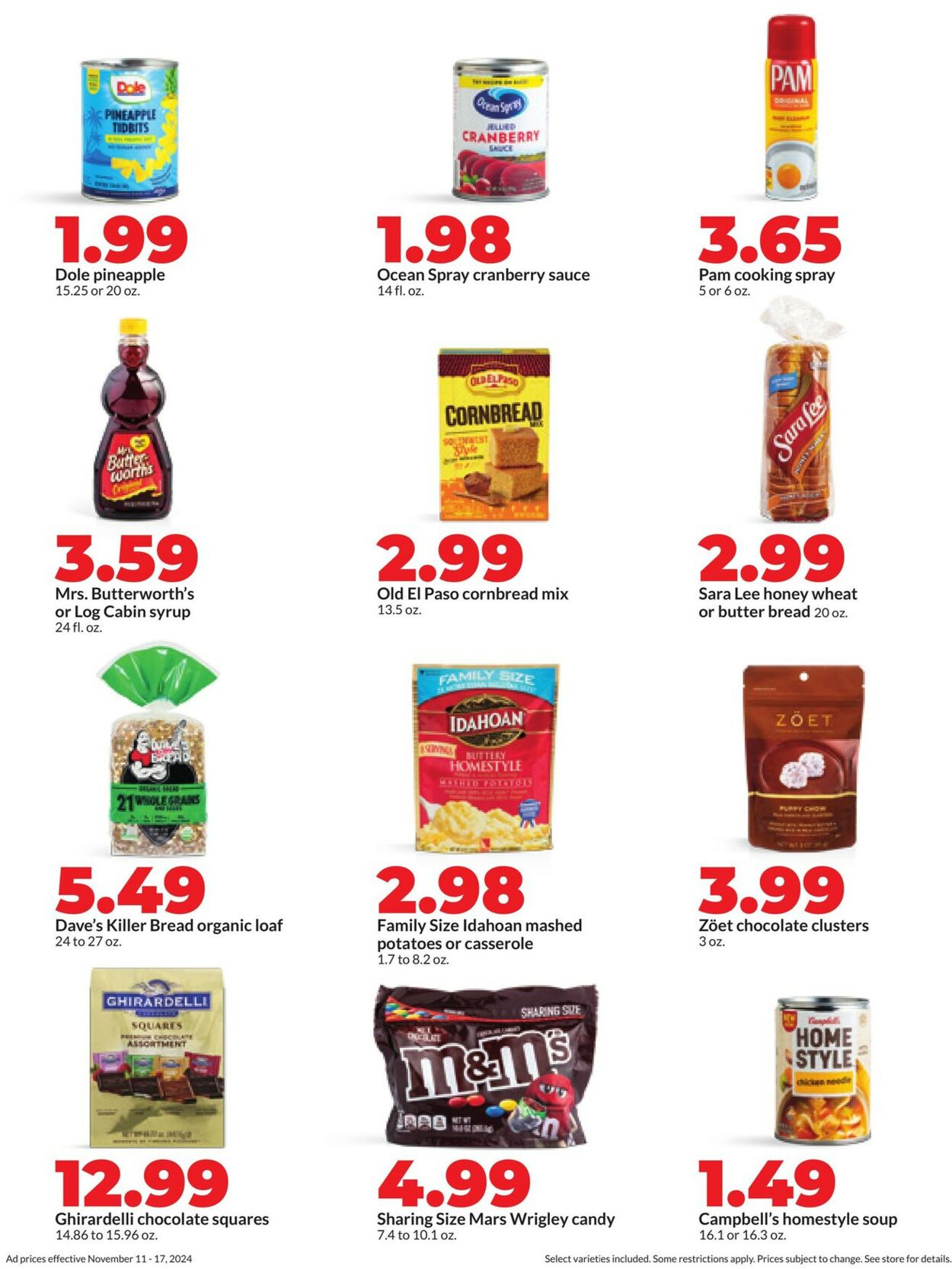 Catalogue HyVee from 11/11/2024