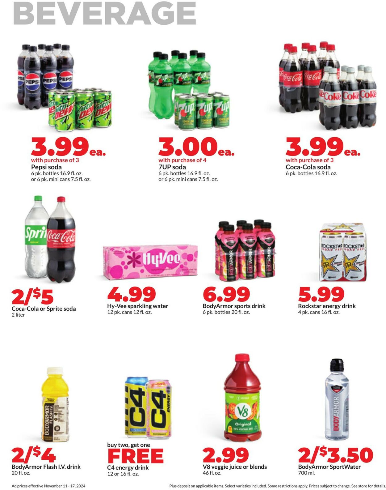 Catalogue HyVee from 11/11/2024