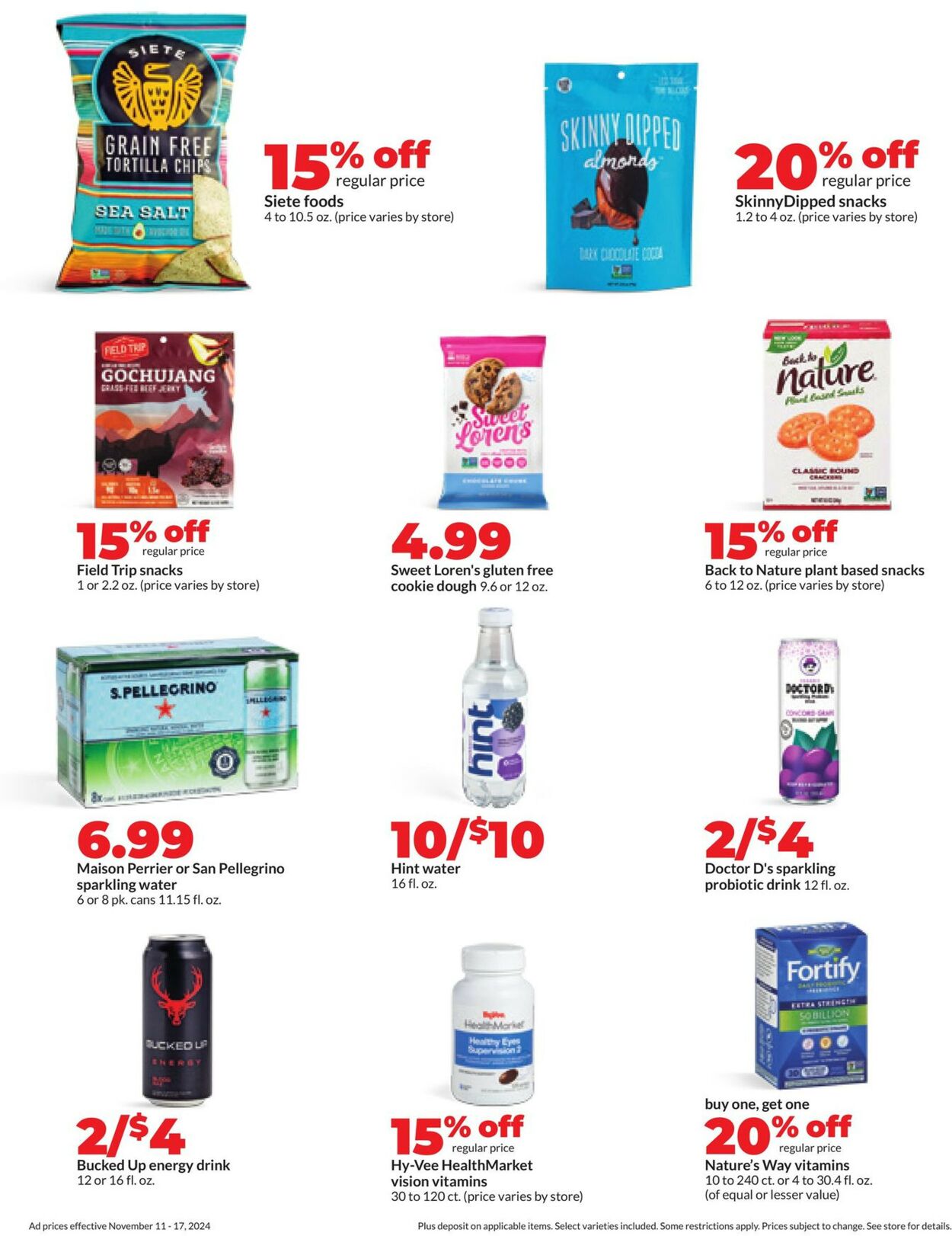 Catalogue HyVee from 11/11/2024