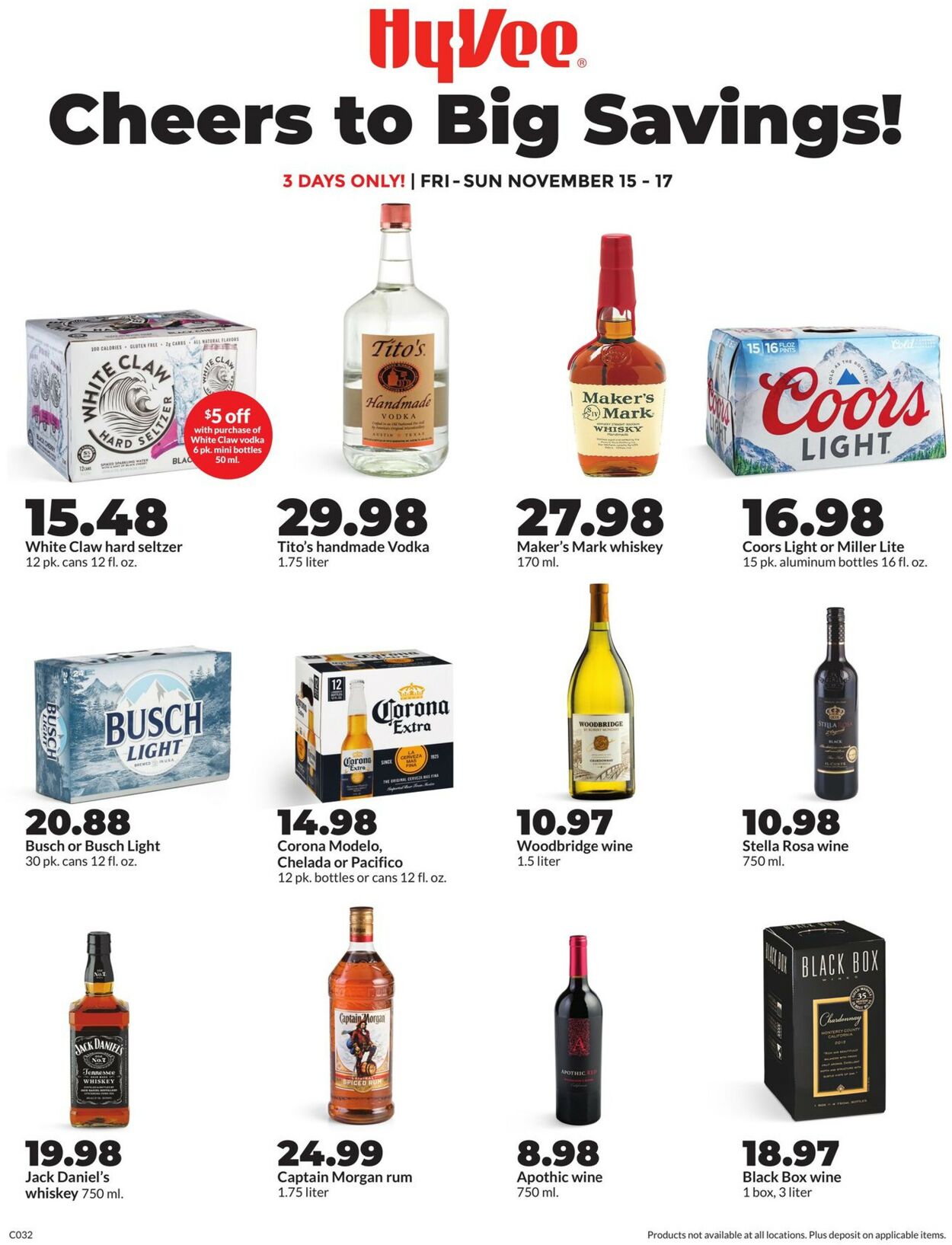 Catalogue HyVee from 11/15/2024