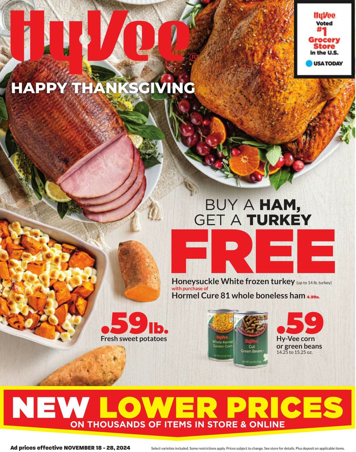 Catalogue HyVee from 11/18/2024