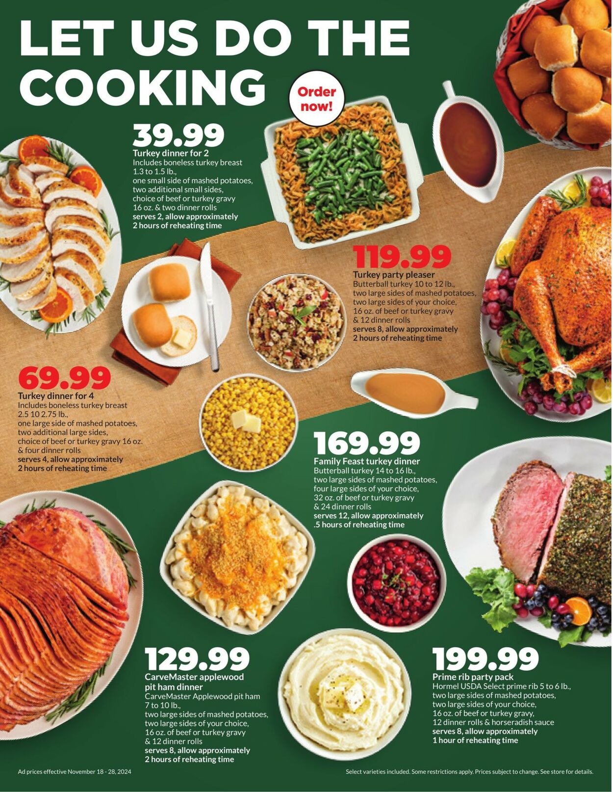 Catalogue HyVee from 11/18/2024