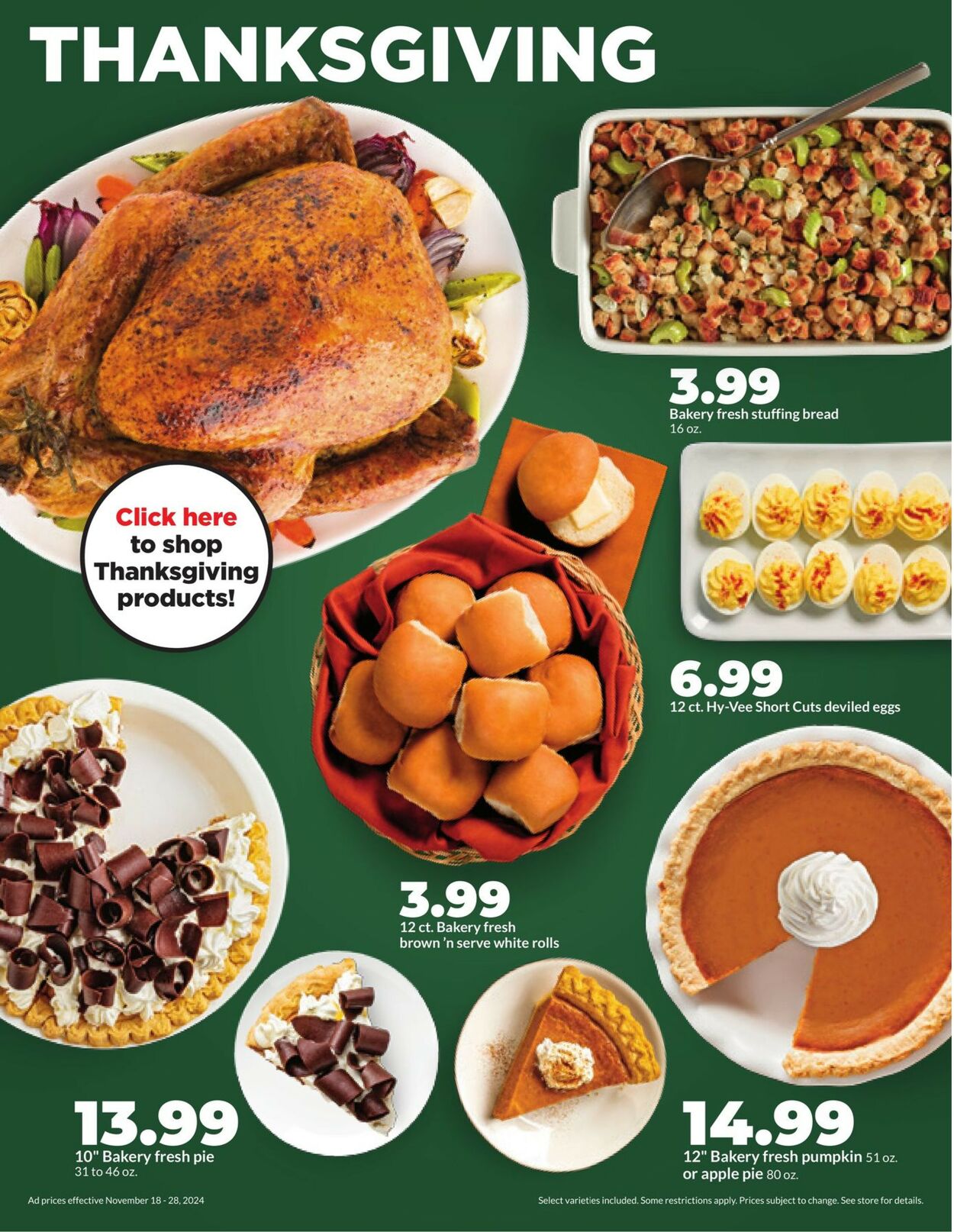 Catalogue HyVee from 11/18/2024