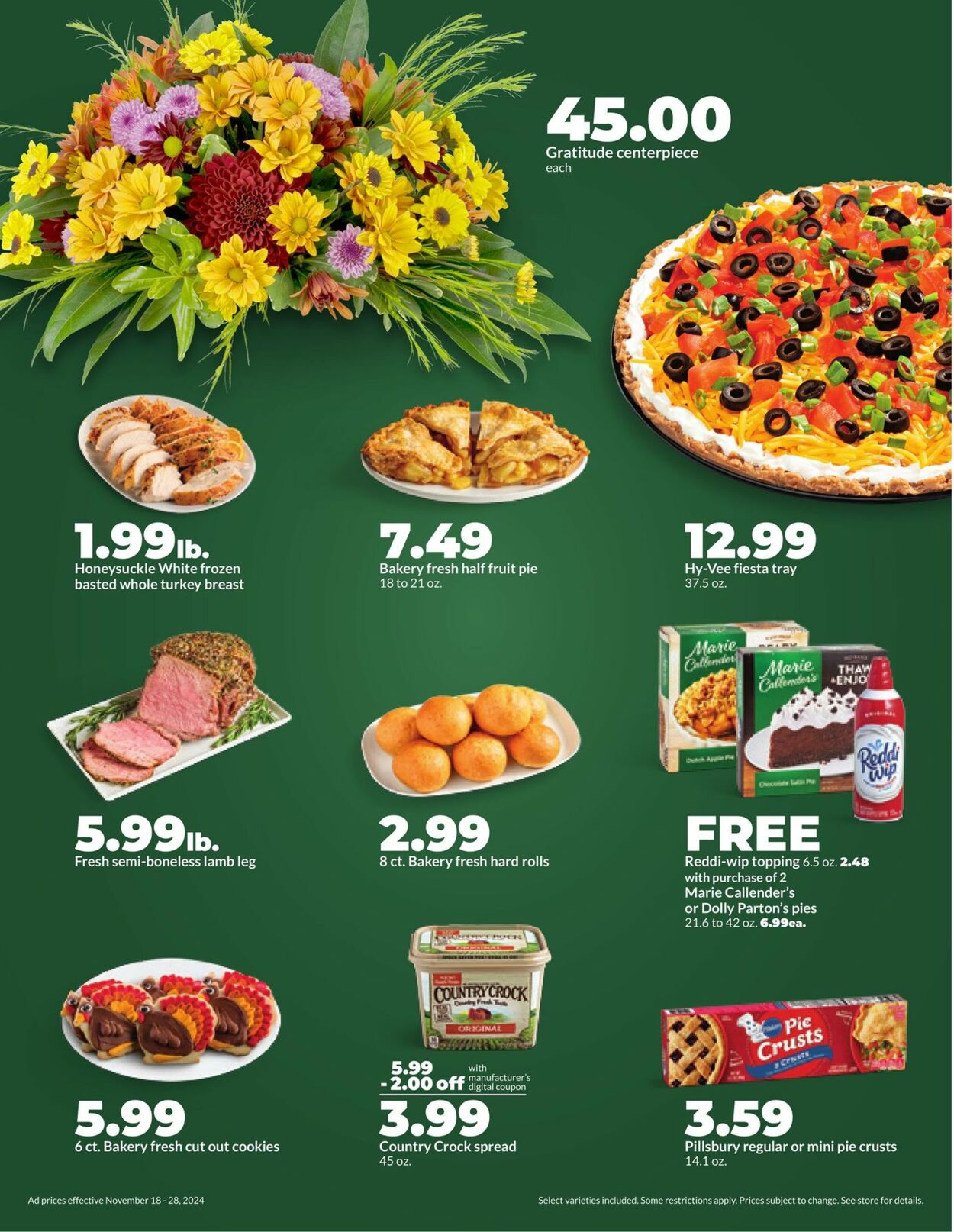 Catalogue HyVee from 11/18/2024