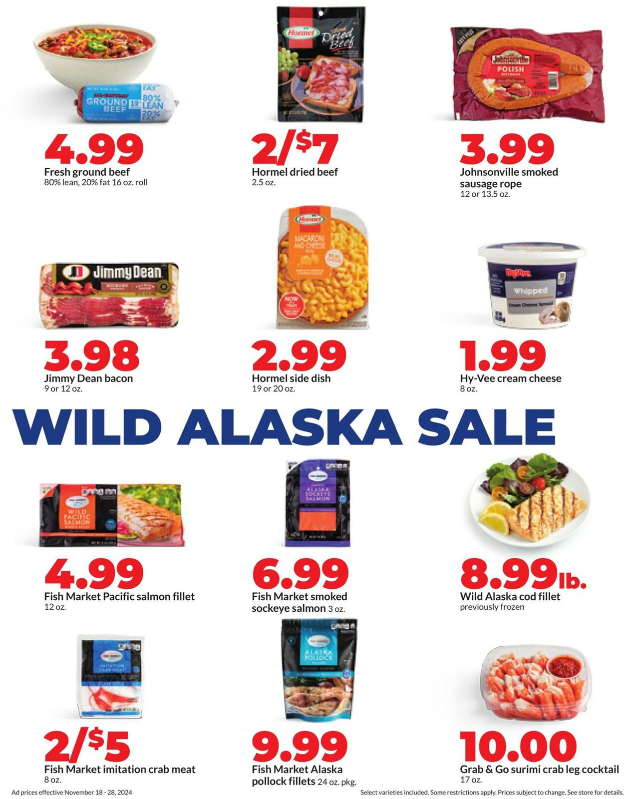 Catalogue HyVee from 11/18/2024