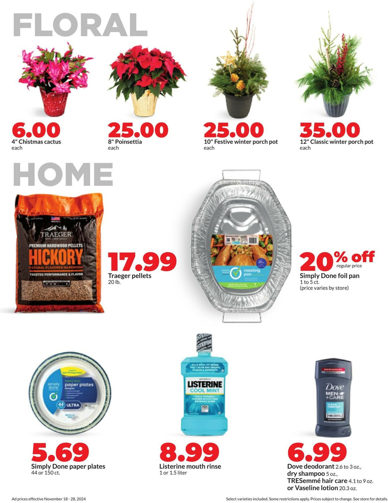 Catalogue HyVee from 11/18/2024