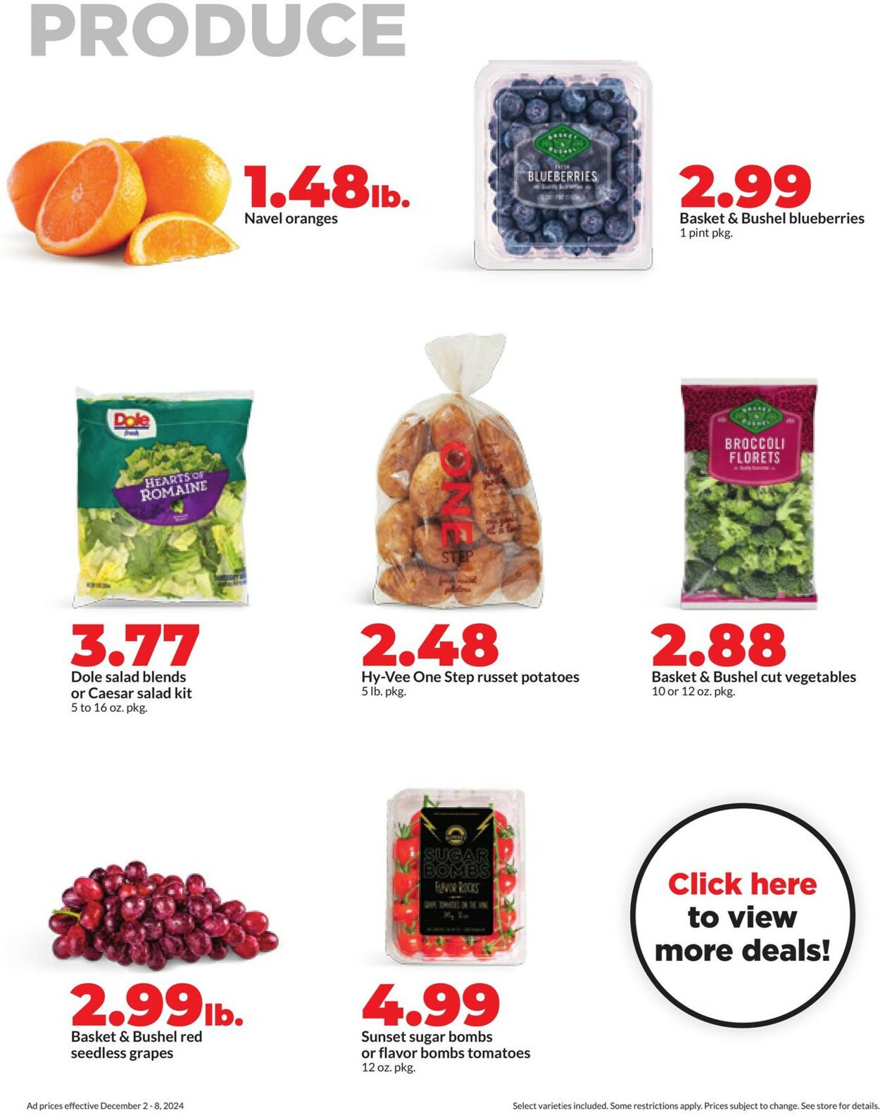 Catalogue HyVee from 12/02/2024