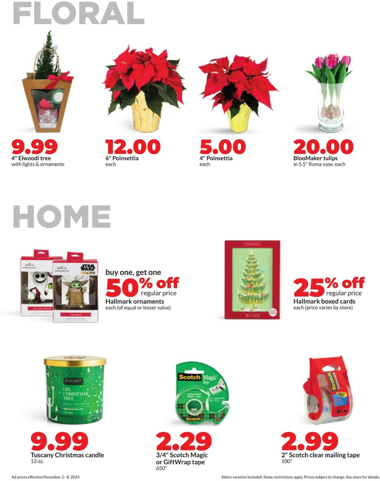 Catalogue HyVee from 12/02/2024