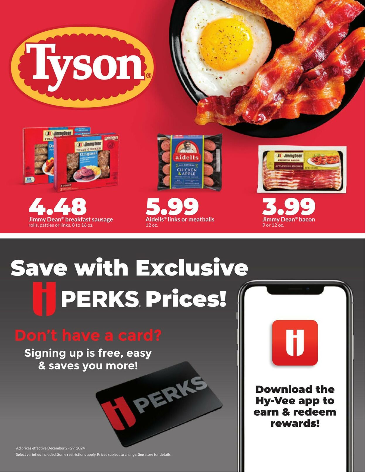 Catalogue HyVee from 12/02/2024