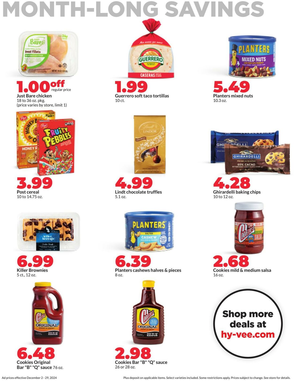 Catalogue HyVee from 12/02/2024