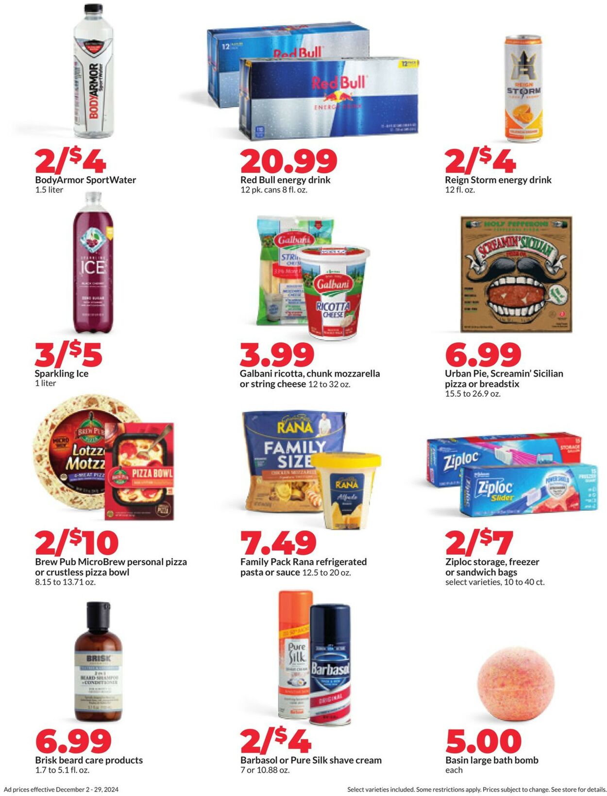 Catalogue HyVee from 12/02/2024