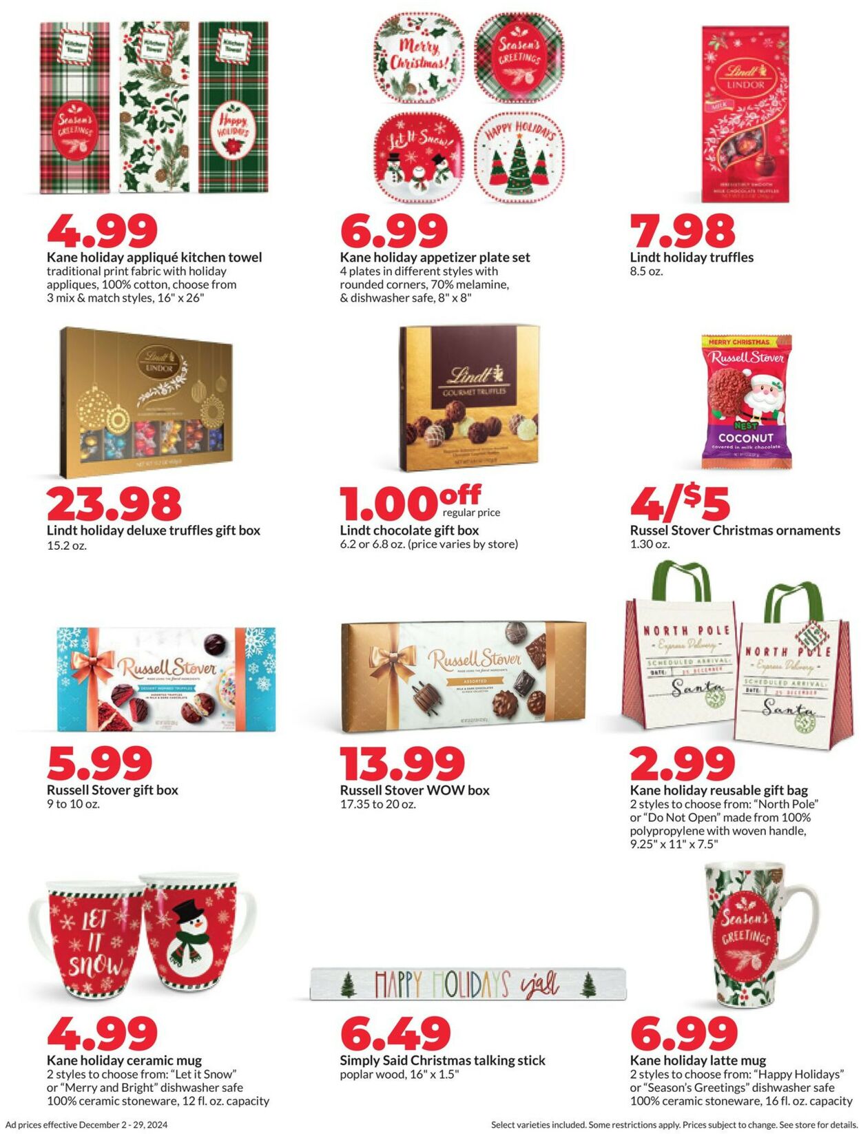 Catalogue HyVee from 12/02/2024