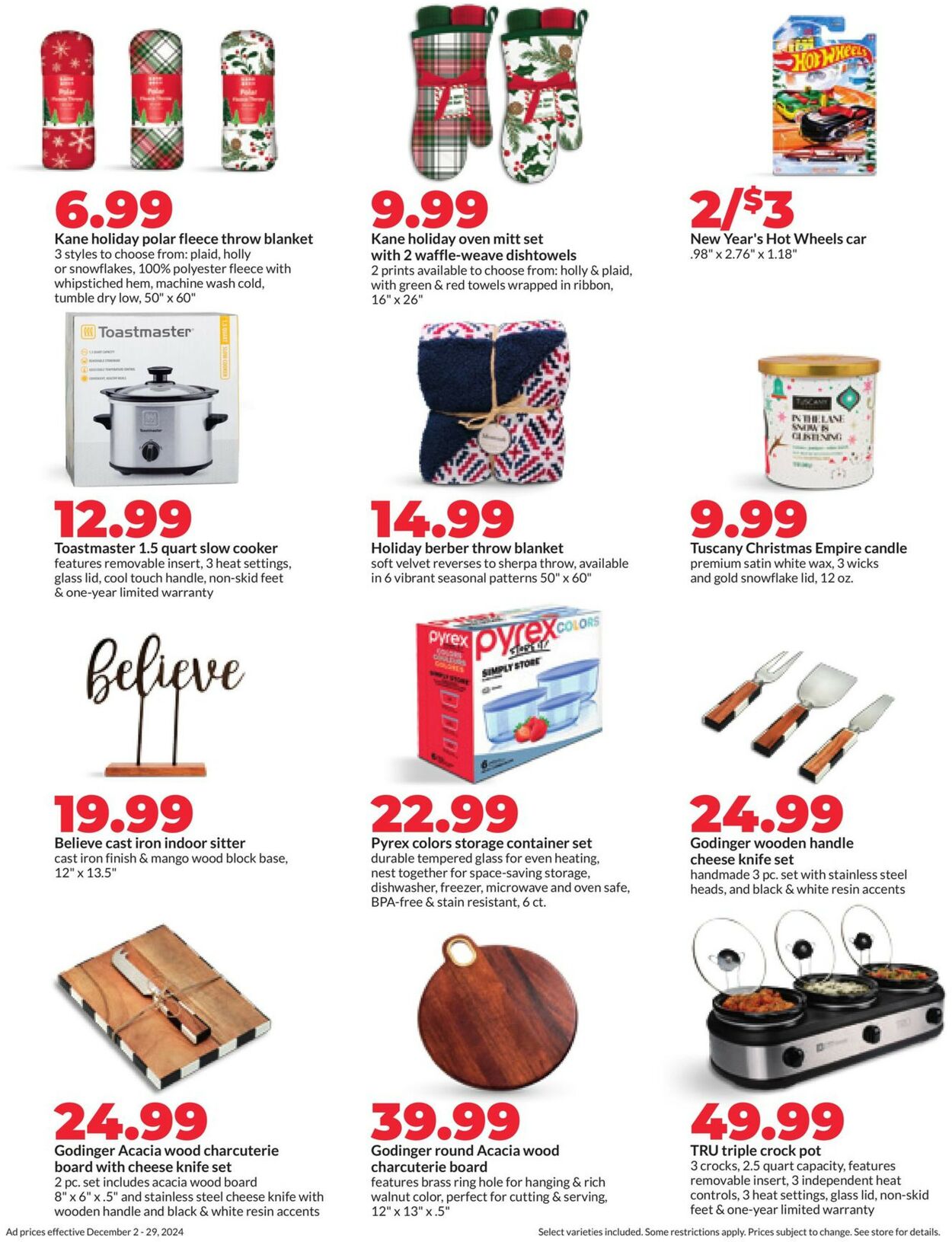 Catalogue HyVee from 12/02/2024