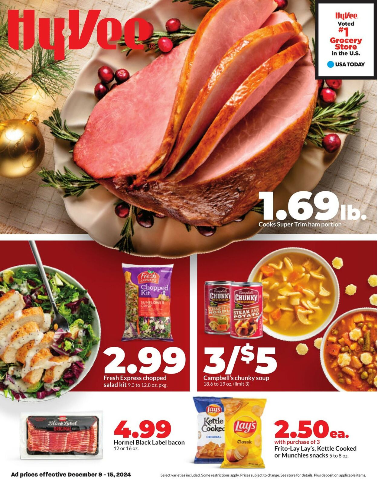 Catalogue HyVee from 12/09/2024