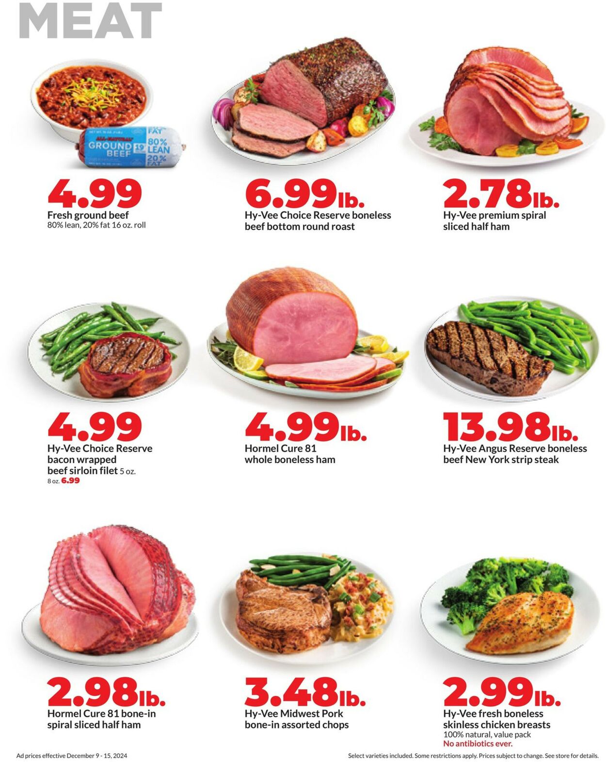 Catalogue HyVee from 12/09/2024