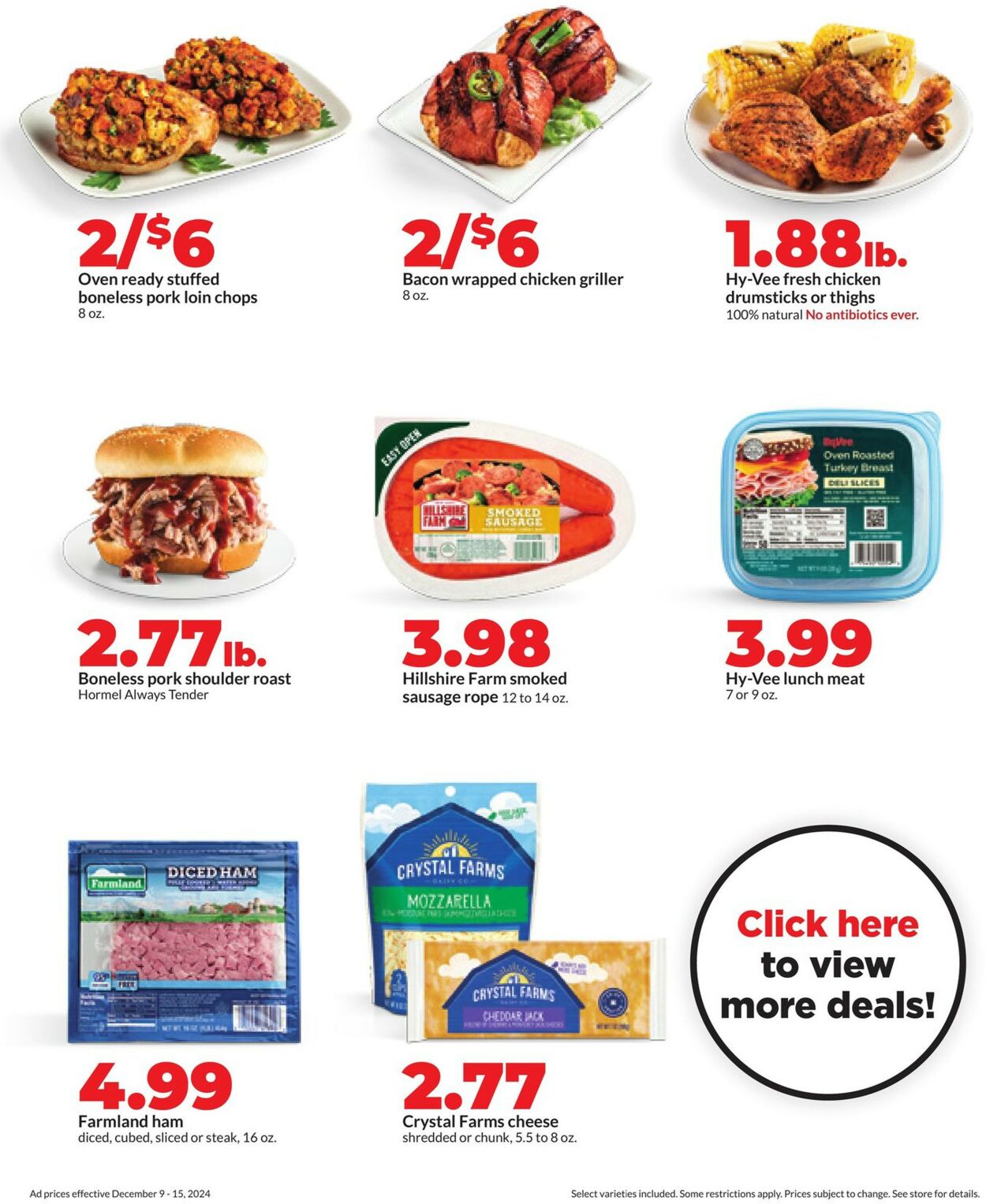 Catalogue HyVee from 12/09/2024