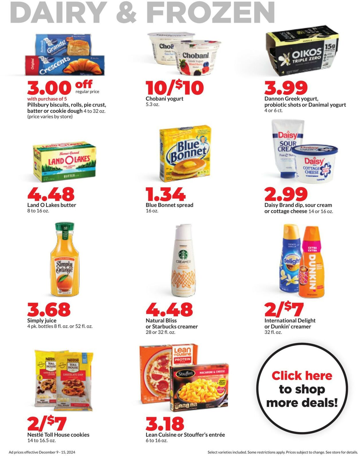 Catalogue HyVee from 12/09/2024