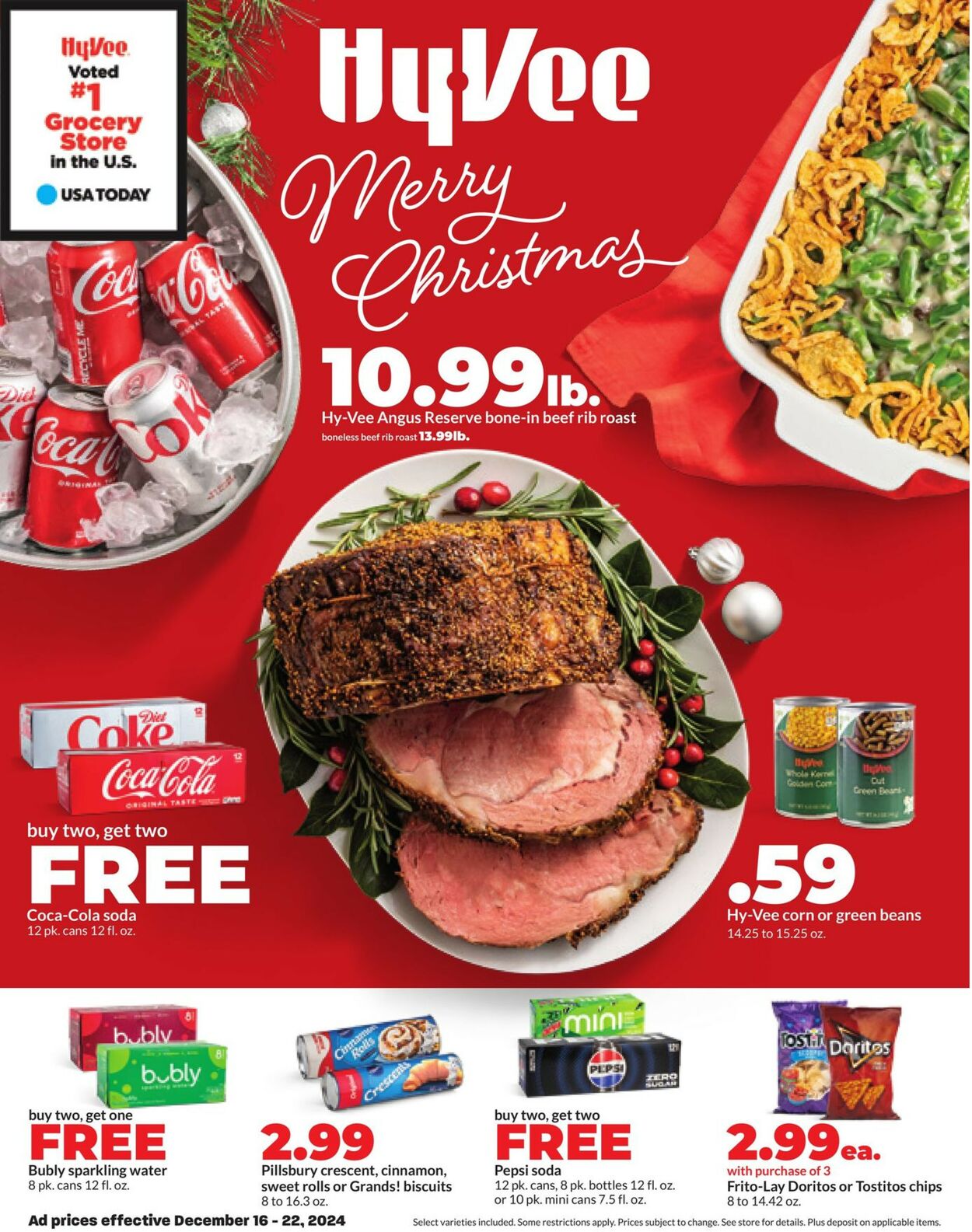 Catalogue HyVee from 12/16/2024