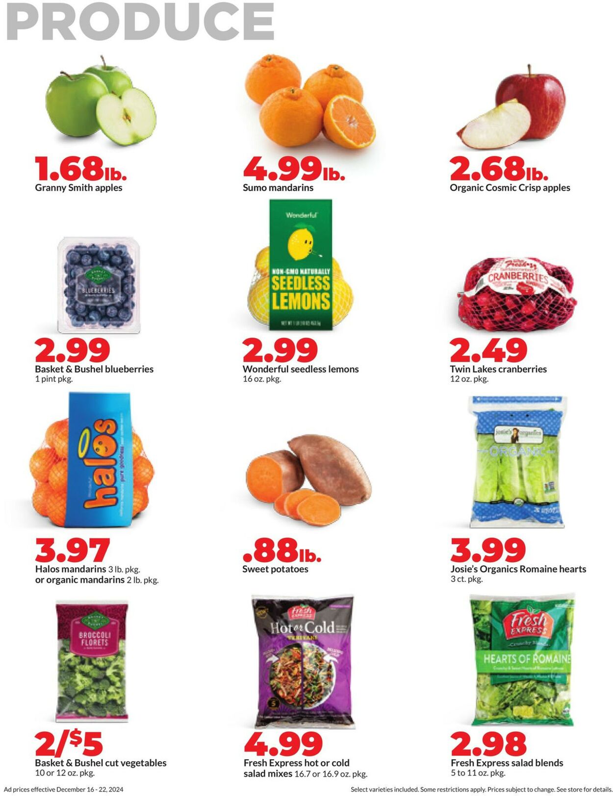 Catalogue HyVee from 12/16/2024