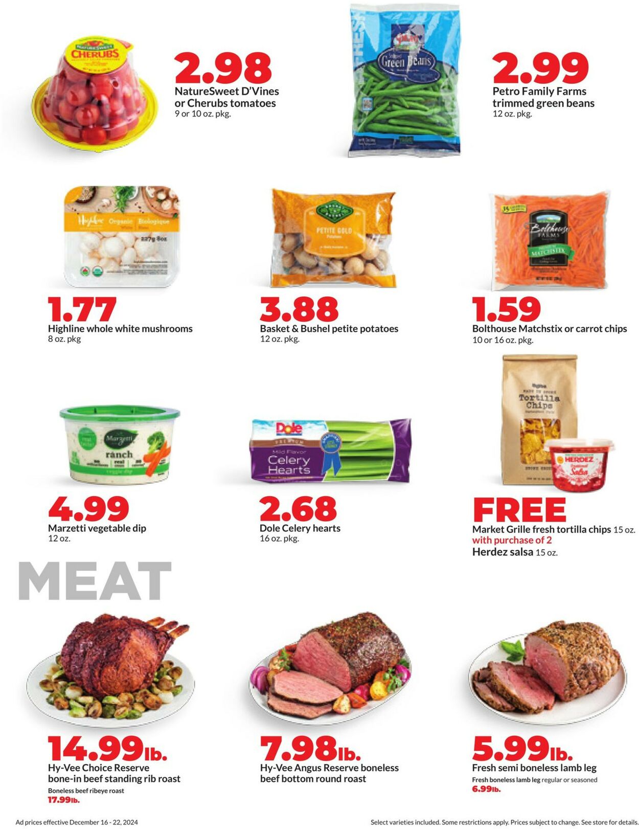 Catalogue HyVee from 12/16/2024