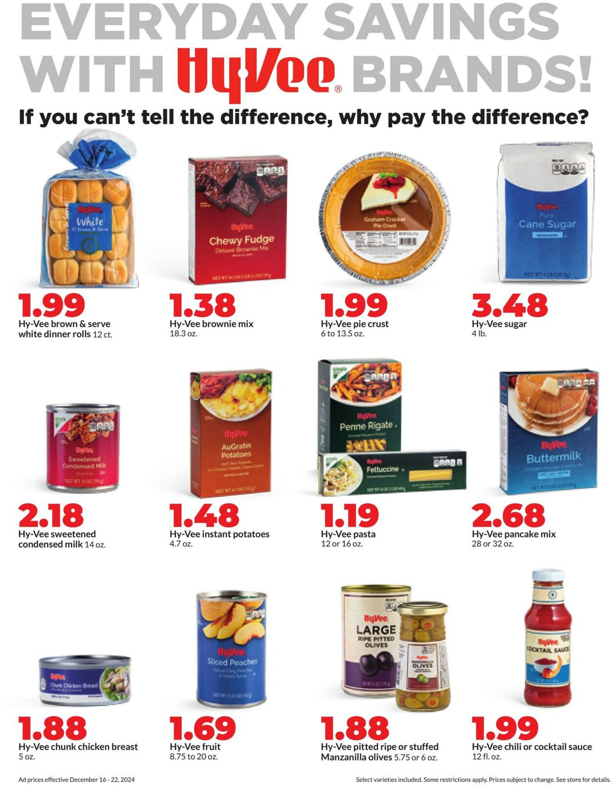 Catalogue HyVee from 12/16/2024