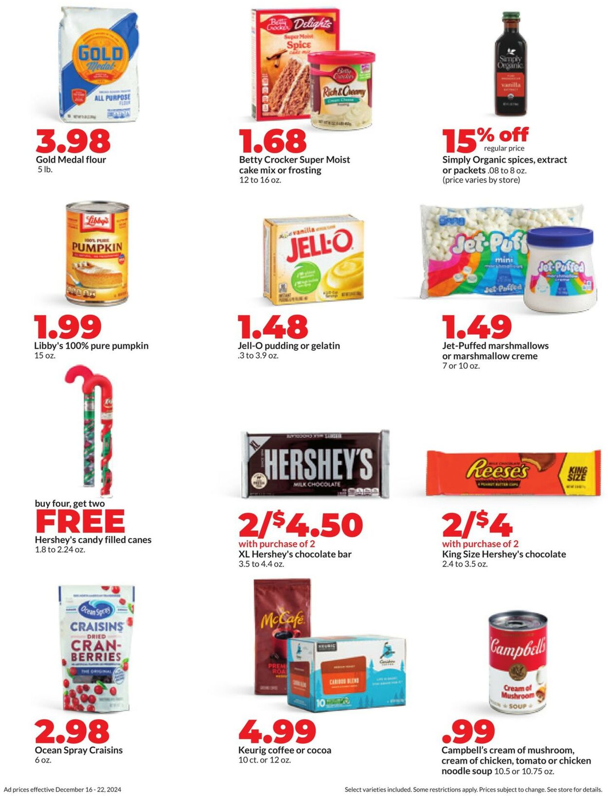 Catalogue HyVee from 12/16/2024