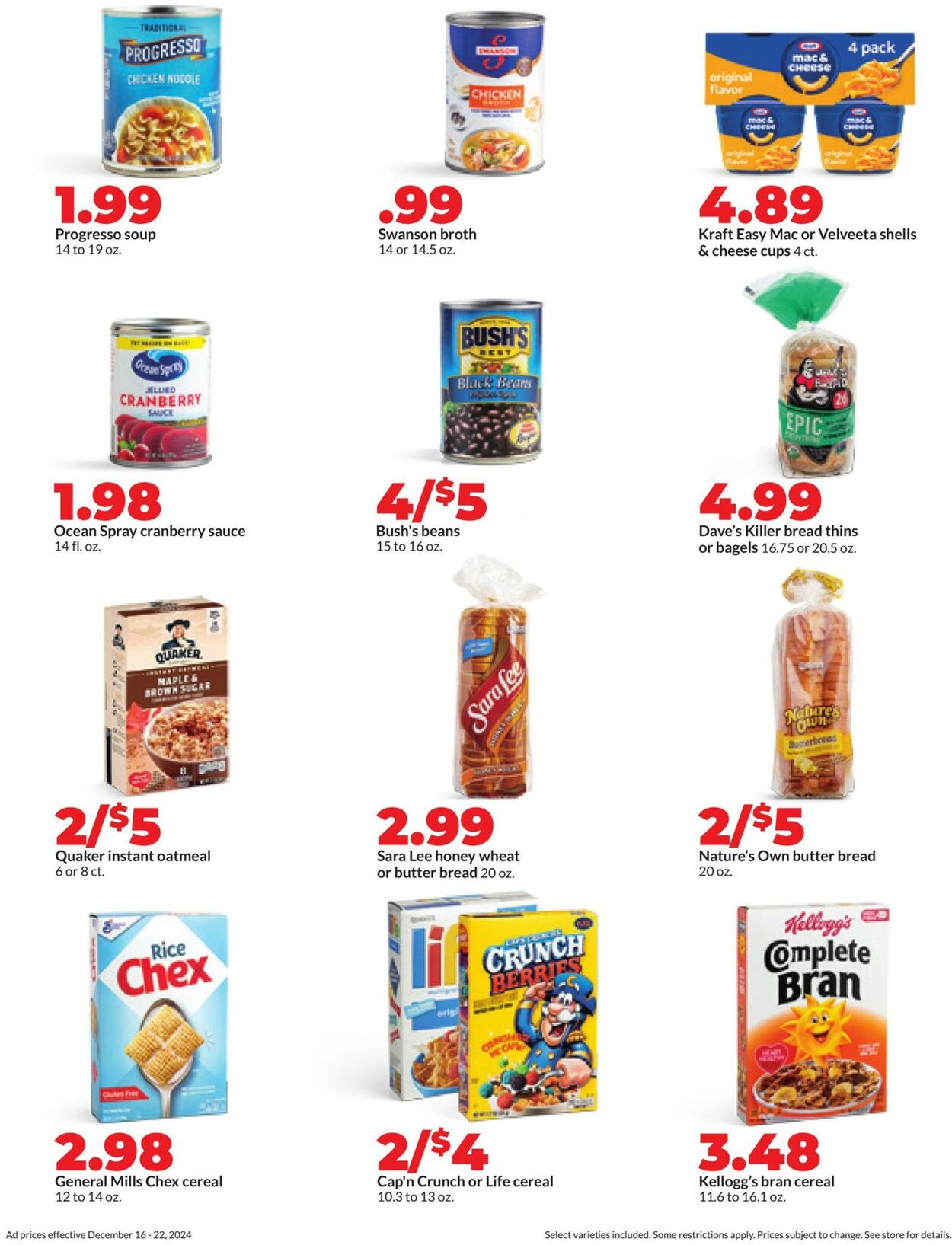 Catalogue HyVee from 12/16/2024