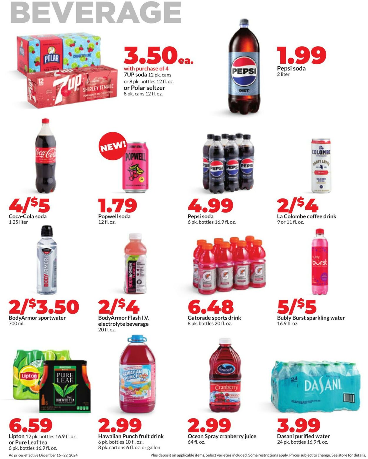 Catalogue HyVee from 12/16/2024