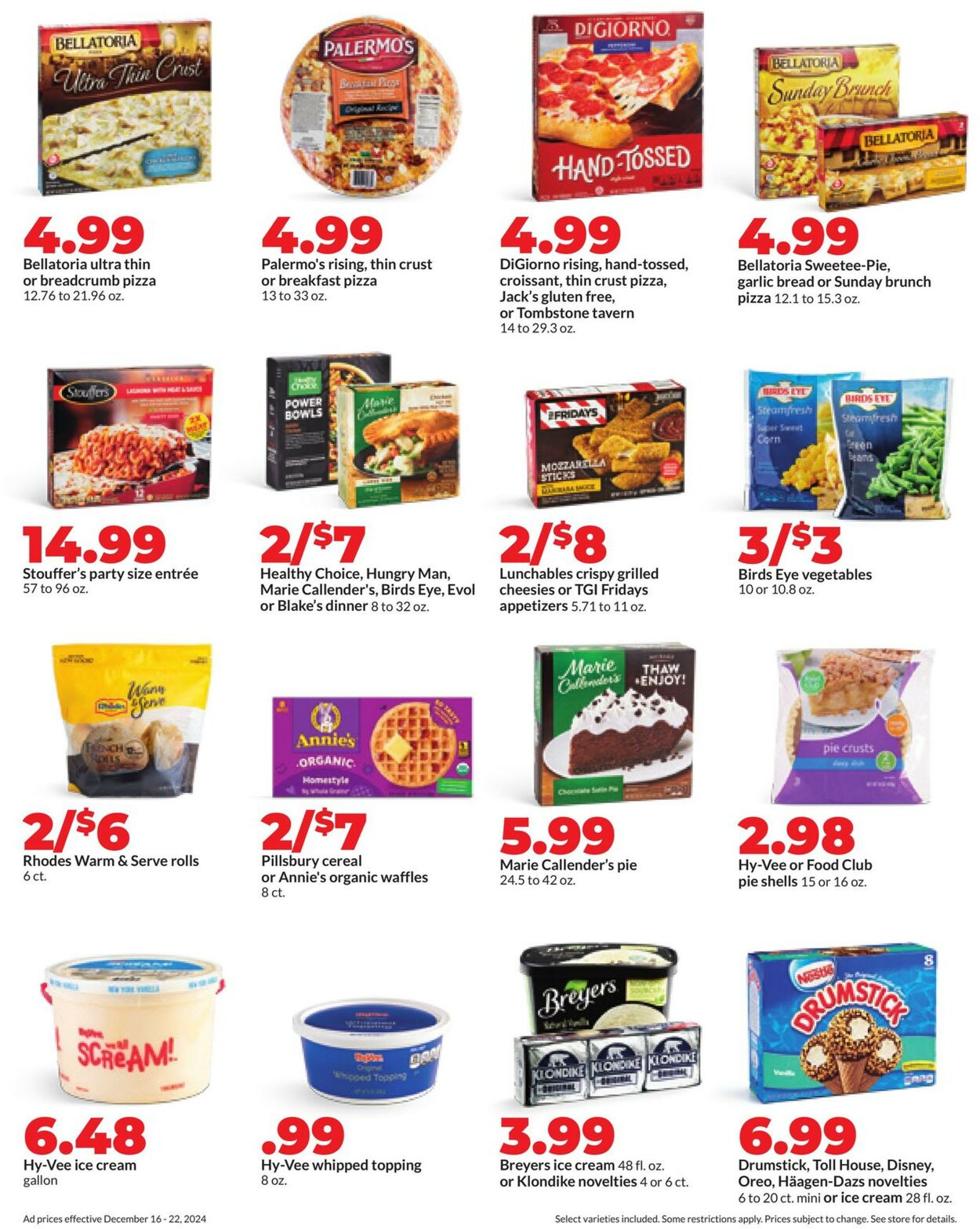 Catalogue HyVee from 12/16/2024