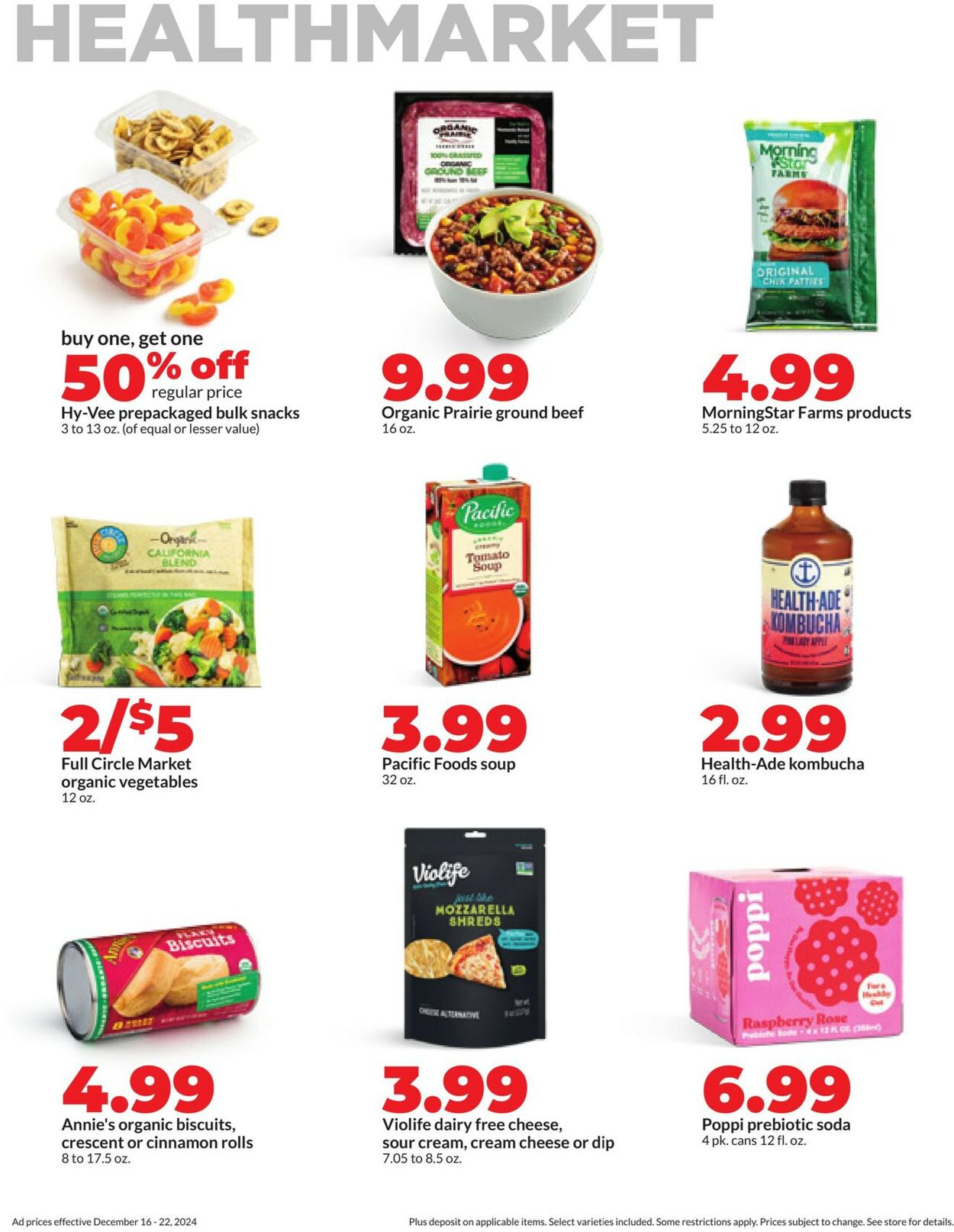 Catalogue HyVee from 12/16/2024