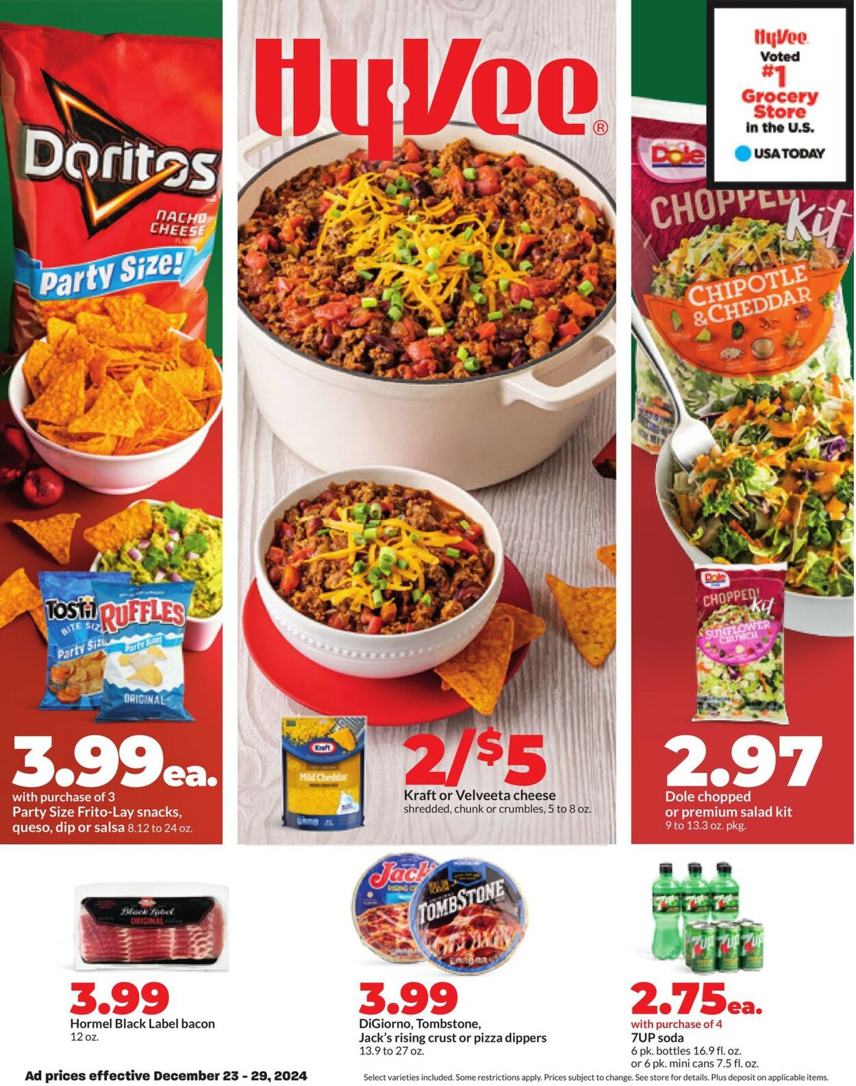 Catalogue HyVee from 12/23/2024