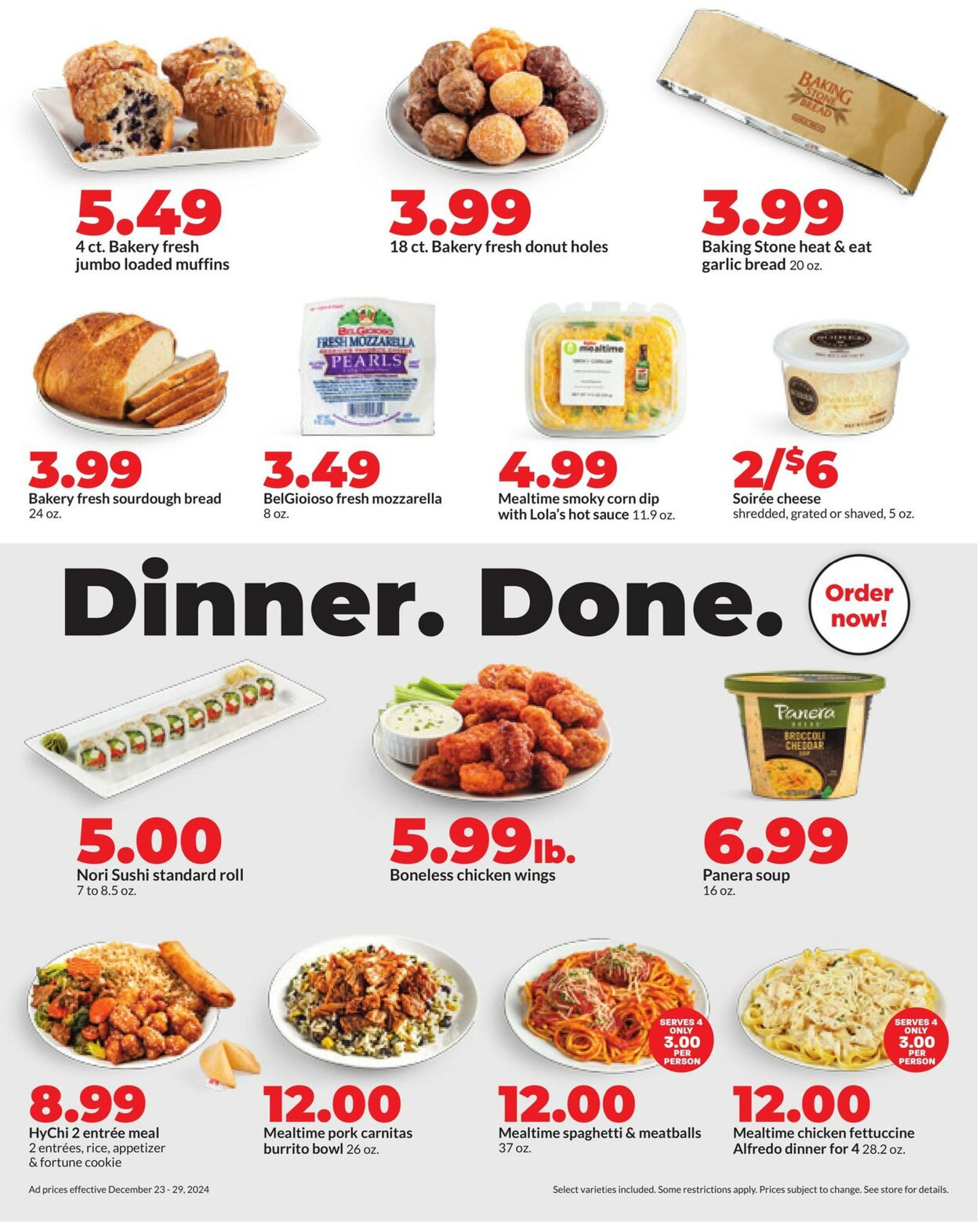 Catalogue HyVee from 12/23/2024