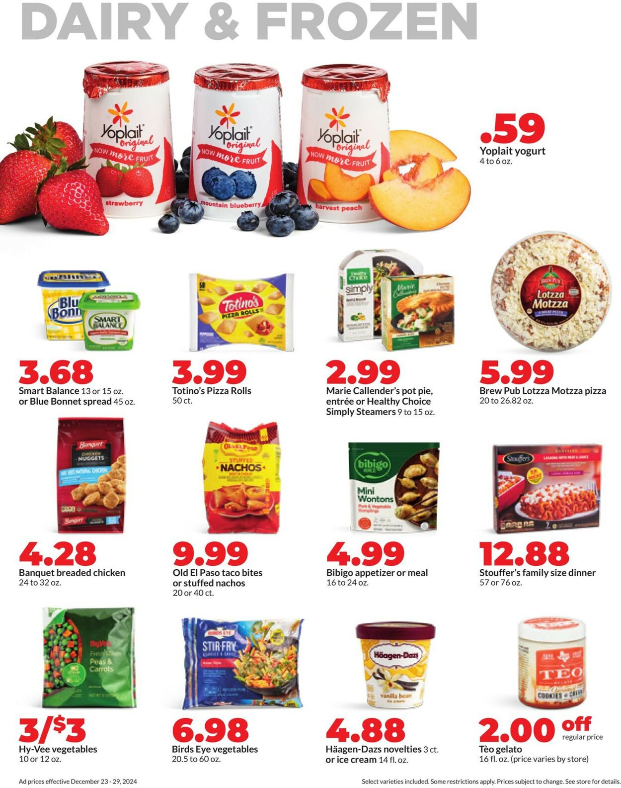 Catalogue HyVee from 12/23/2024