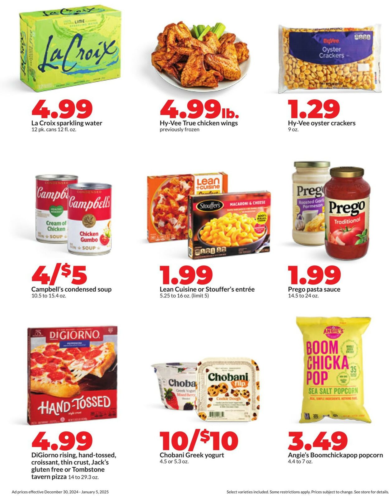 Catalogue HyVee from 12/30/2024