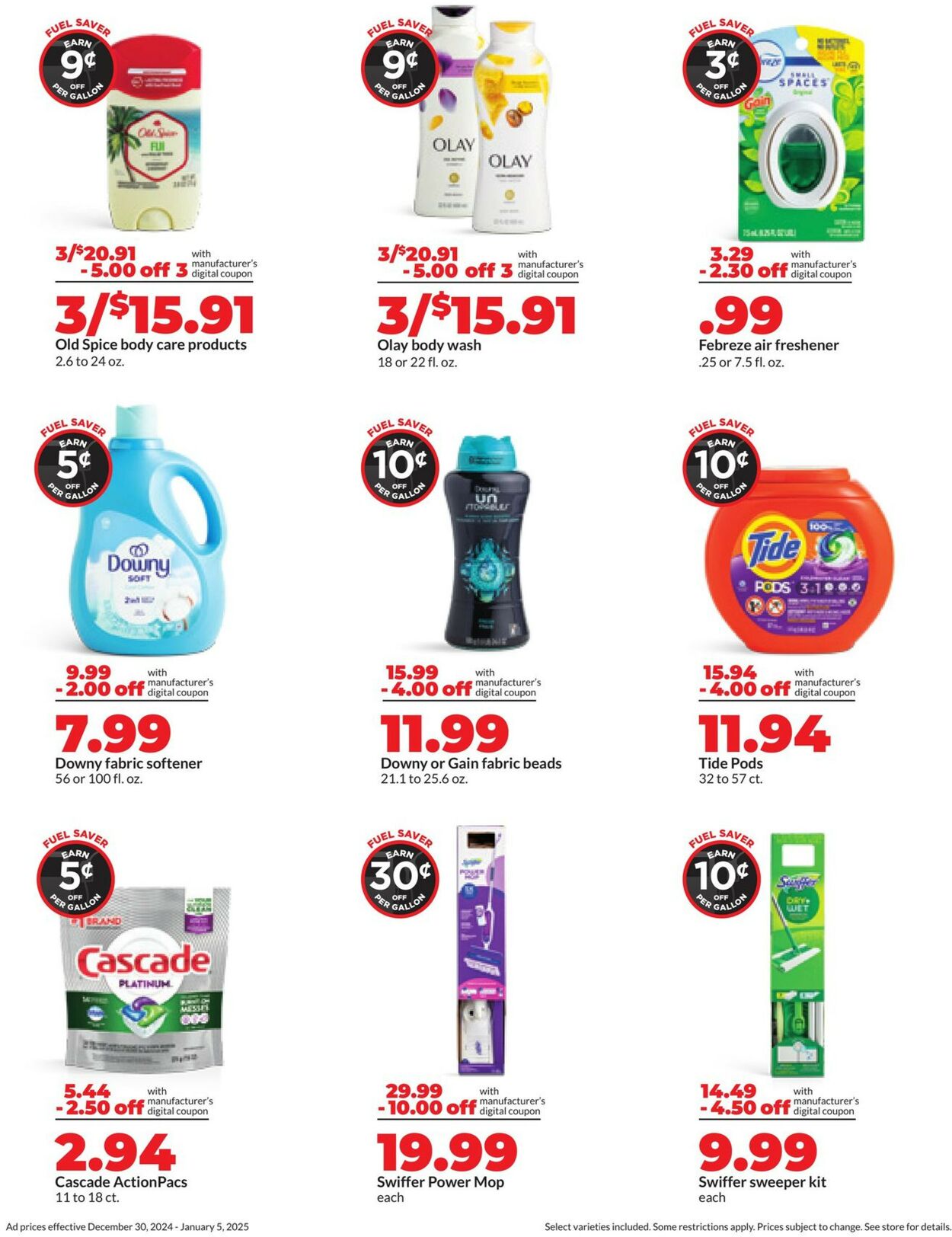 Catalogue HyVee from 12/30/2024