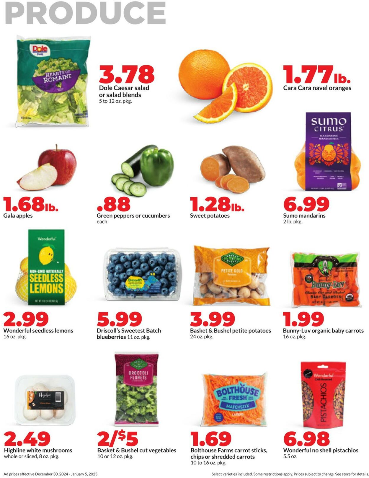 Catalogue HyVee from 12/30/2024